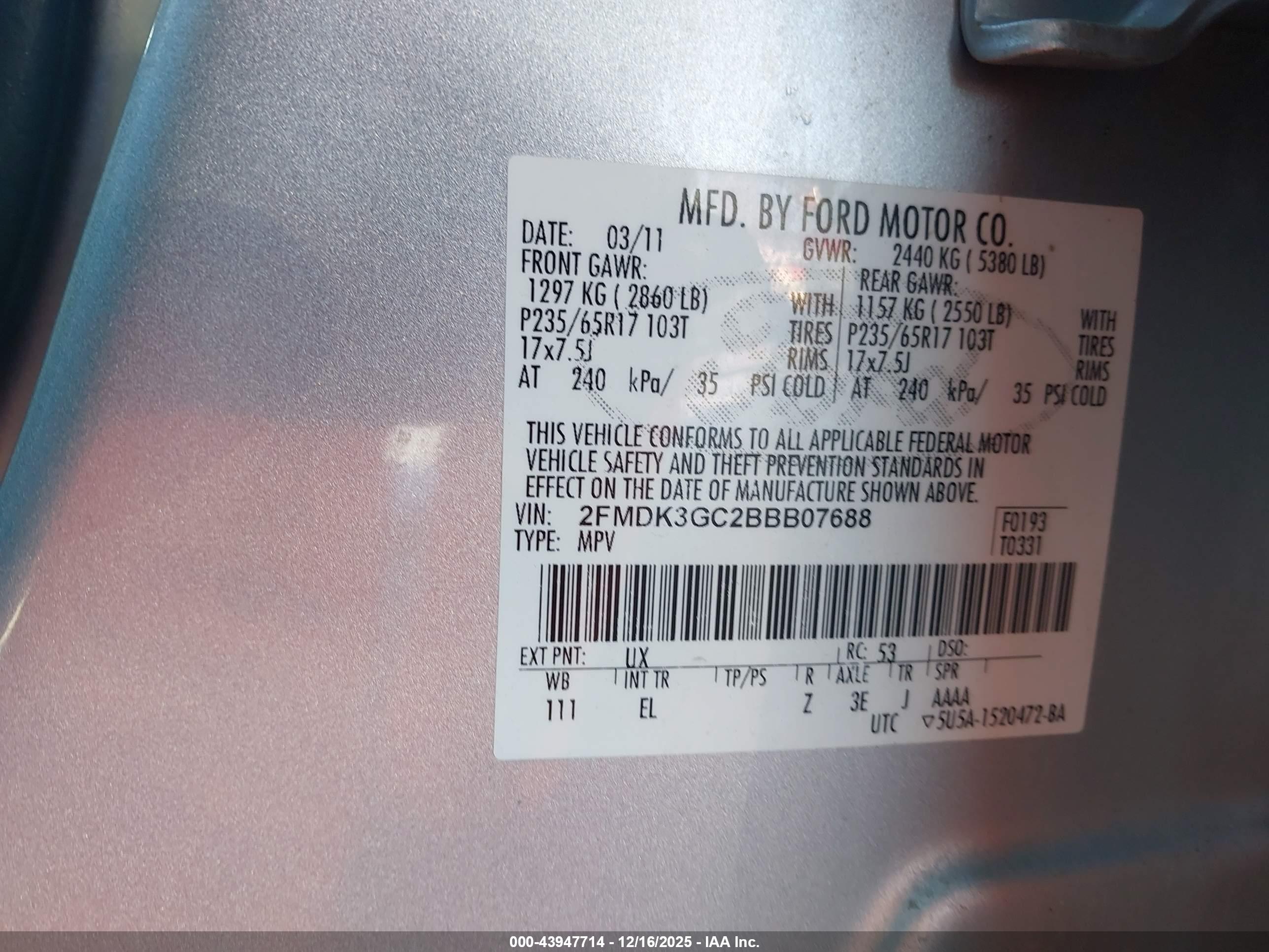 FORD EDGE image 9