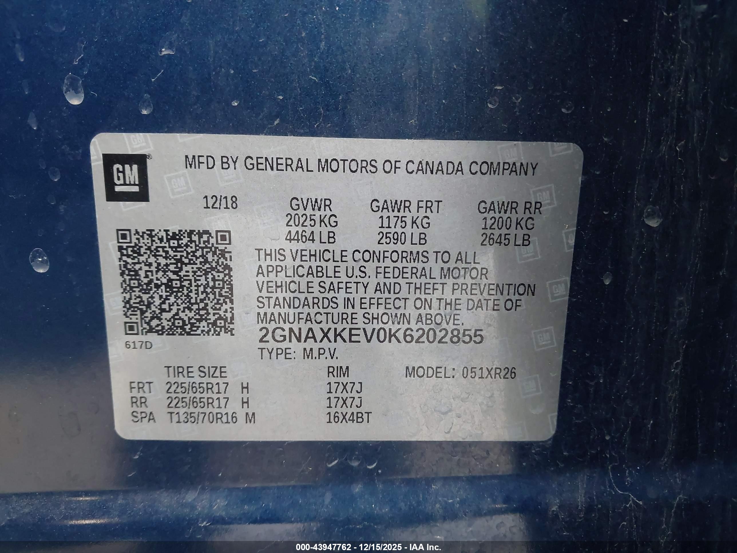 CHEVROLET EQUINOX image 9