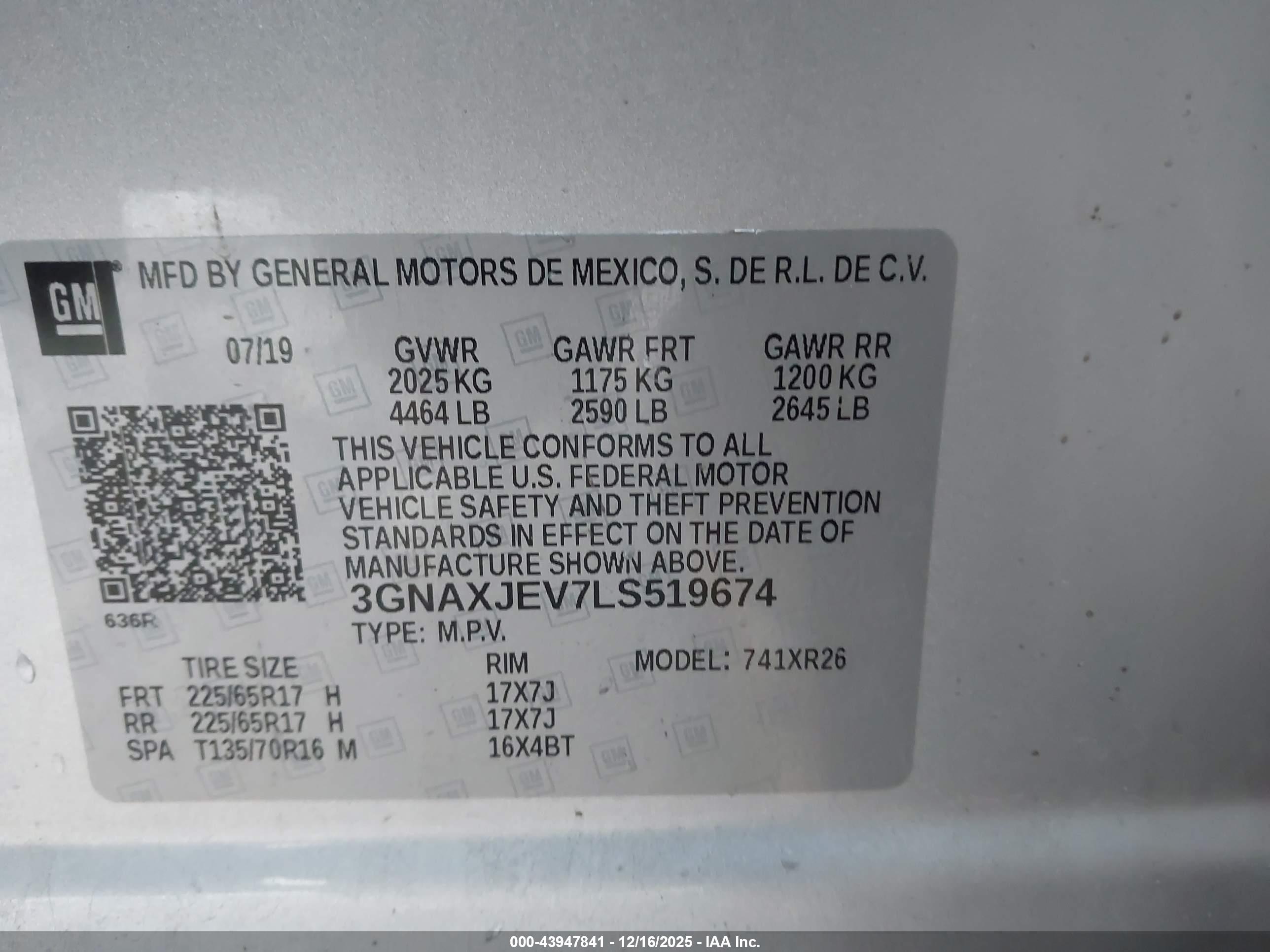 CHEVROLET EQUINOX image 9