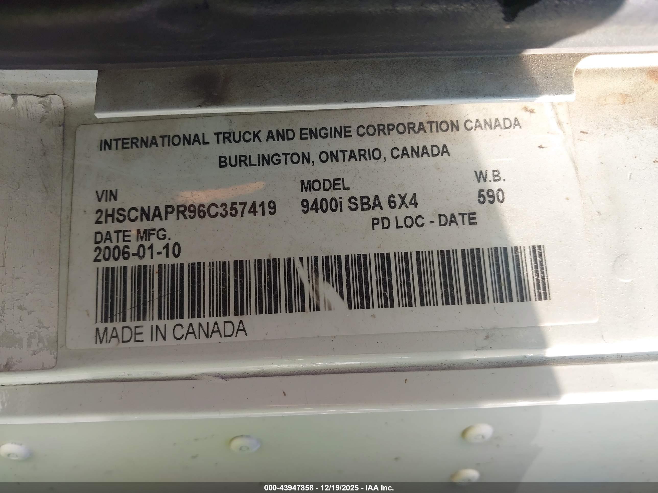 INTERNATIONAL 9400 image 9