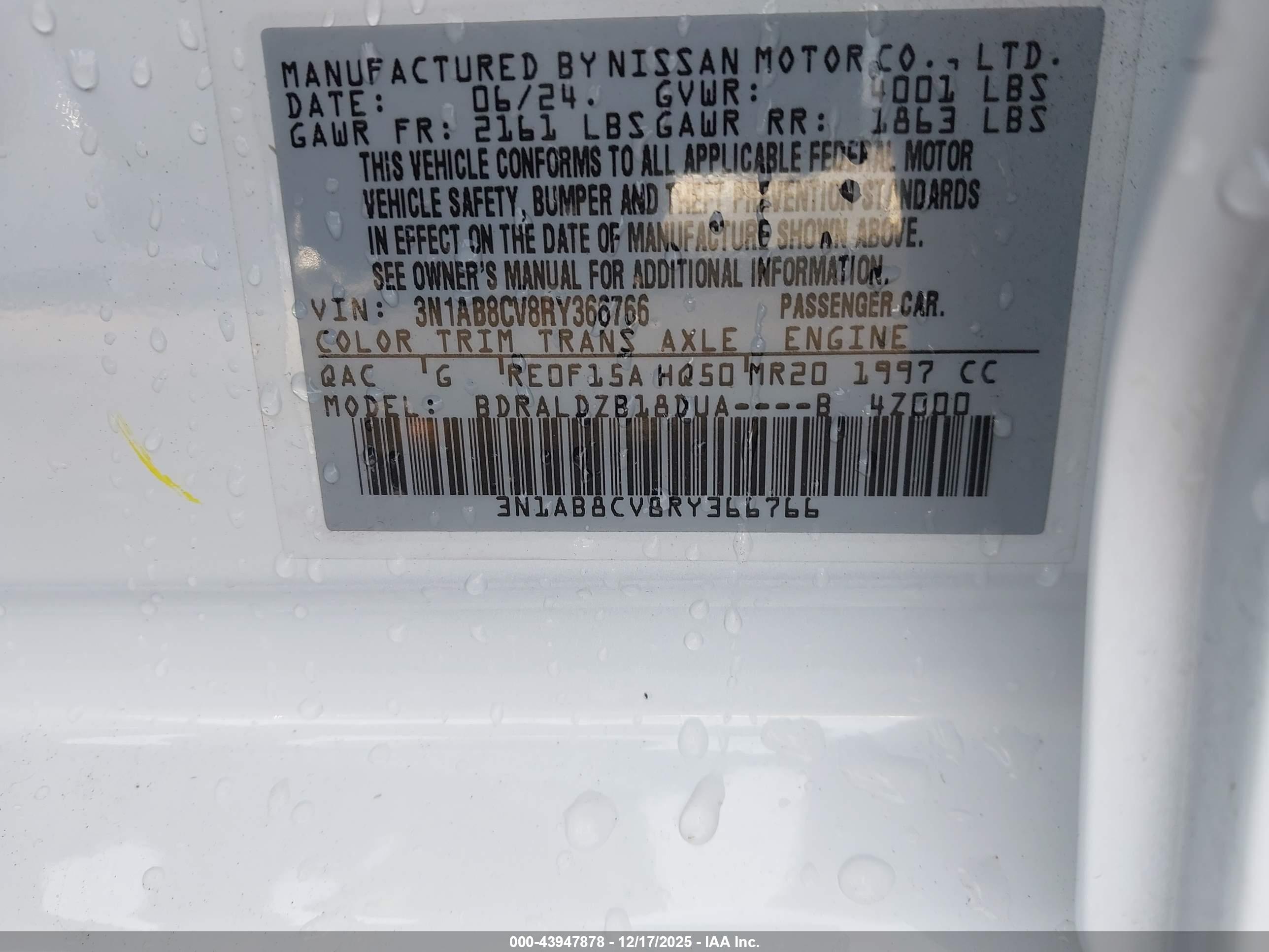 NISSAN SENTRA image 9
