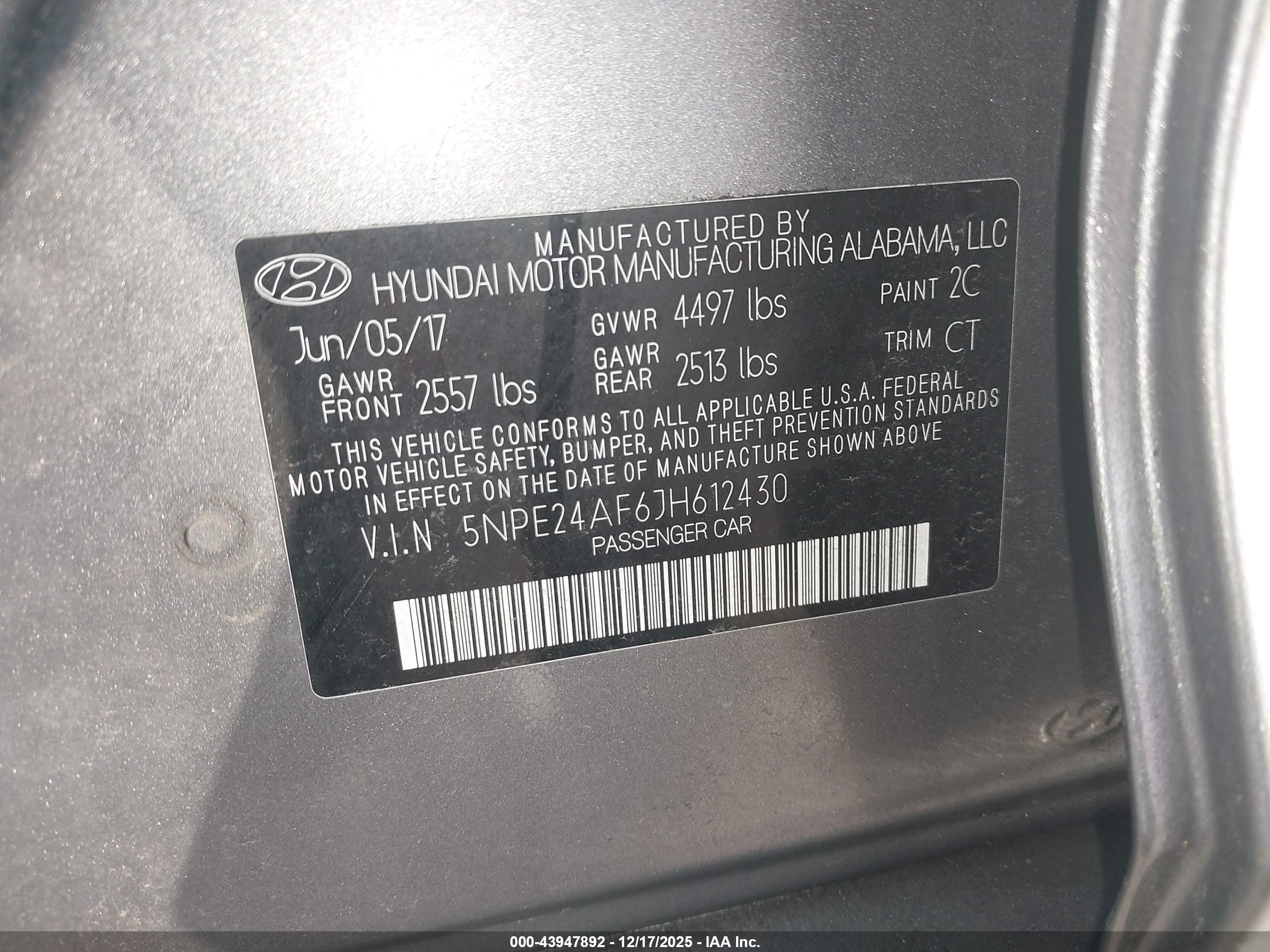 HYUNDAI SONATA image 9
