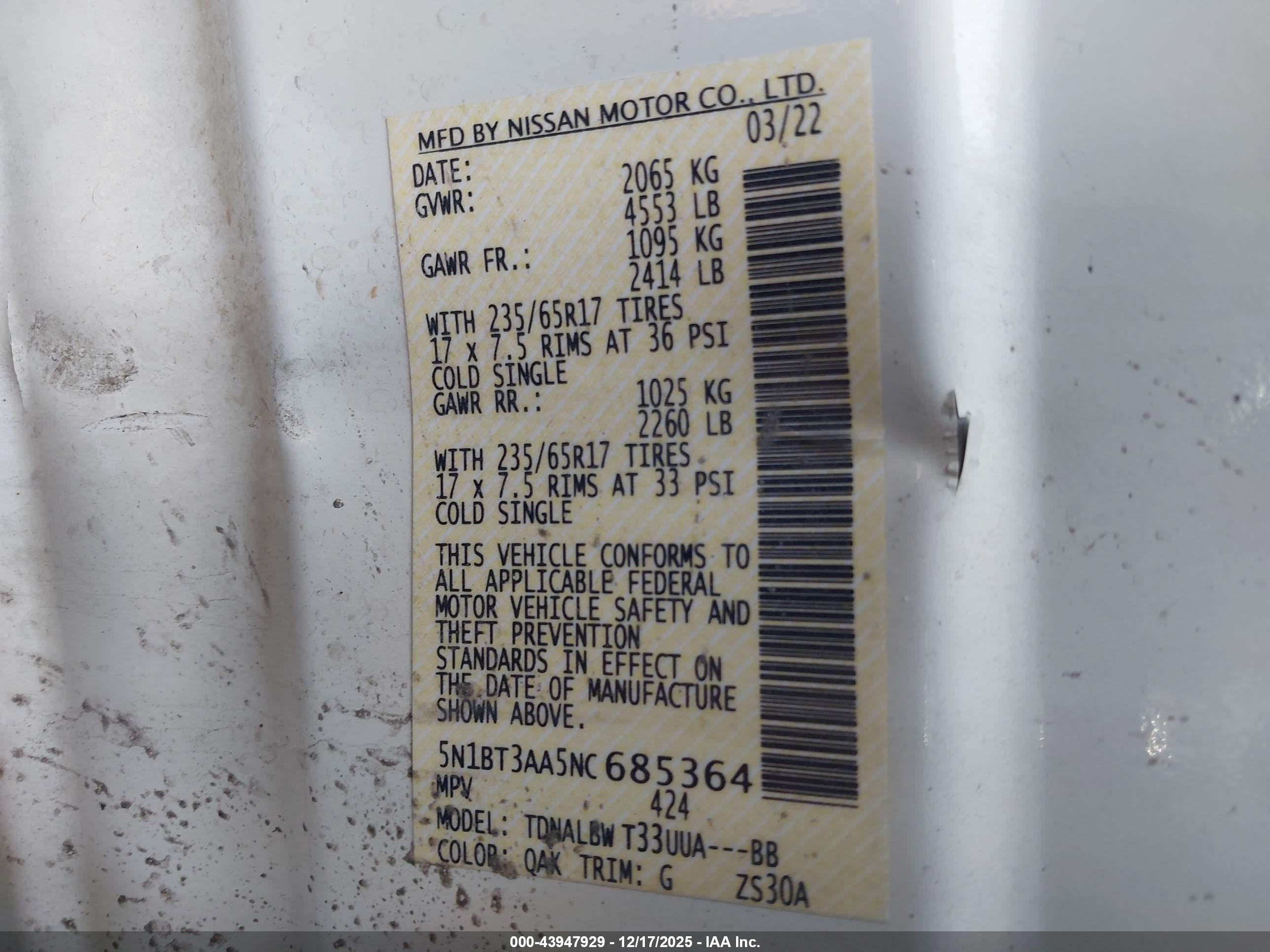 NISSAN ROGUE image 9