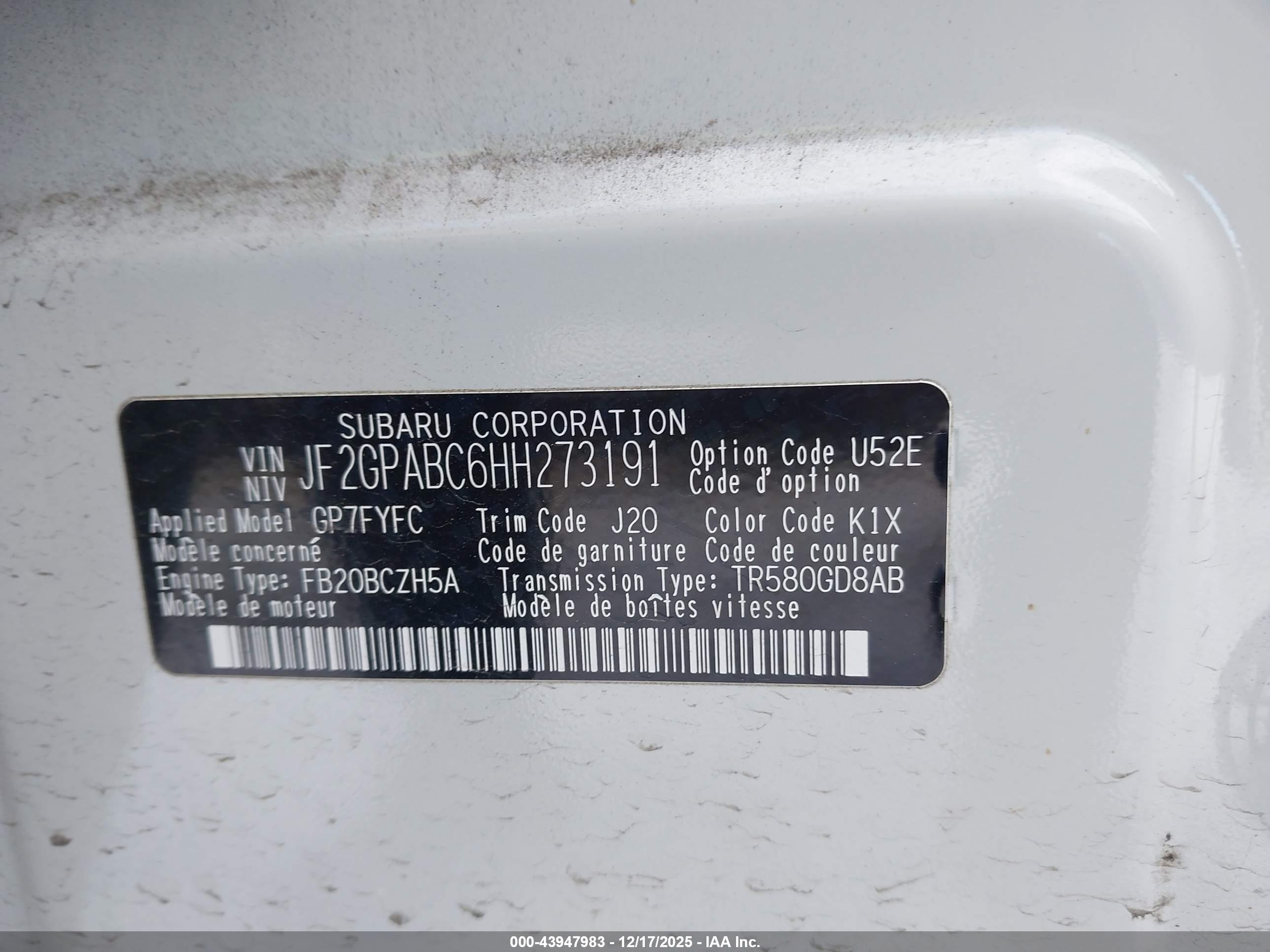 SUBARU CROSSTREK image 9