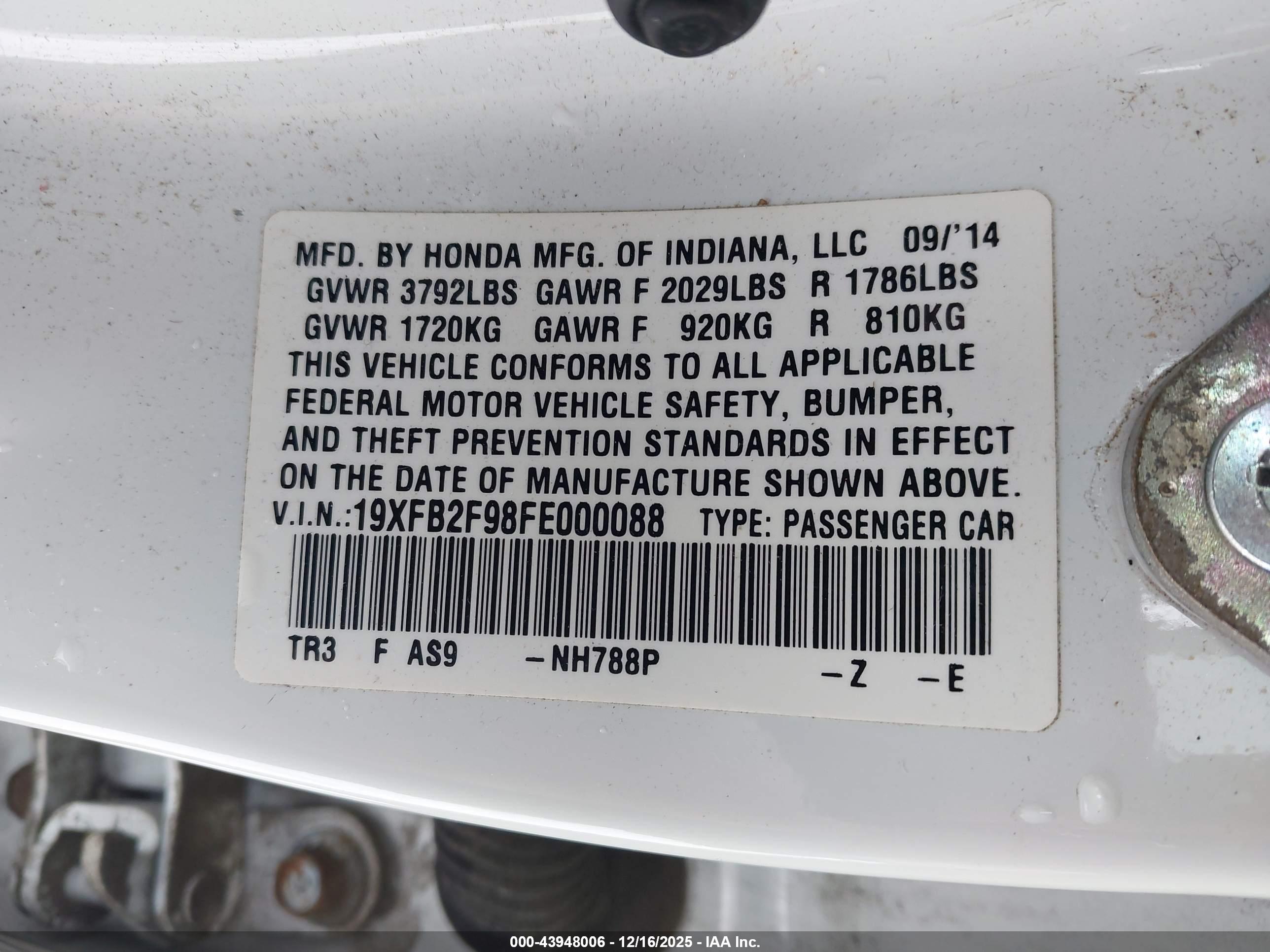 HONDA CIVIC image 9