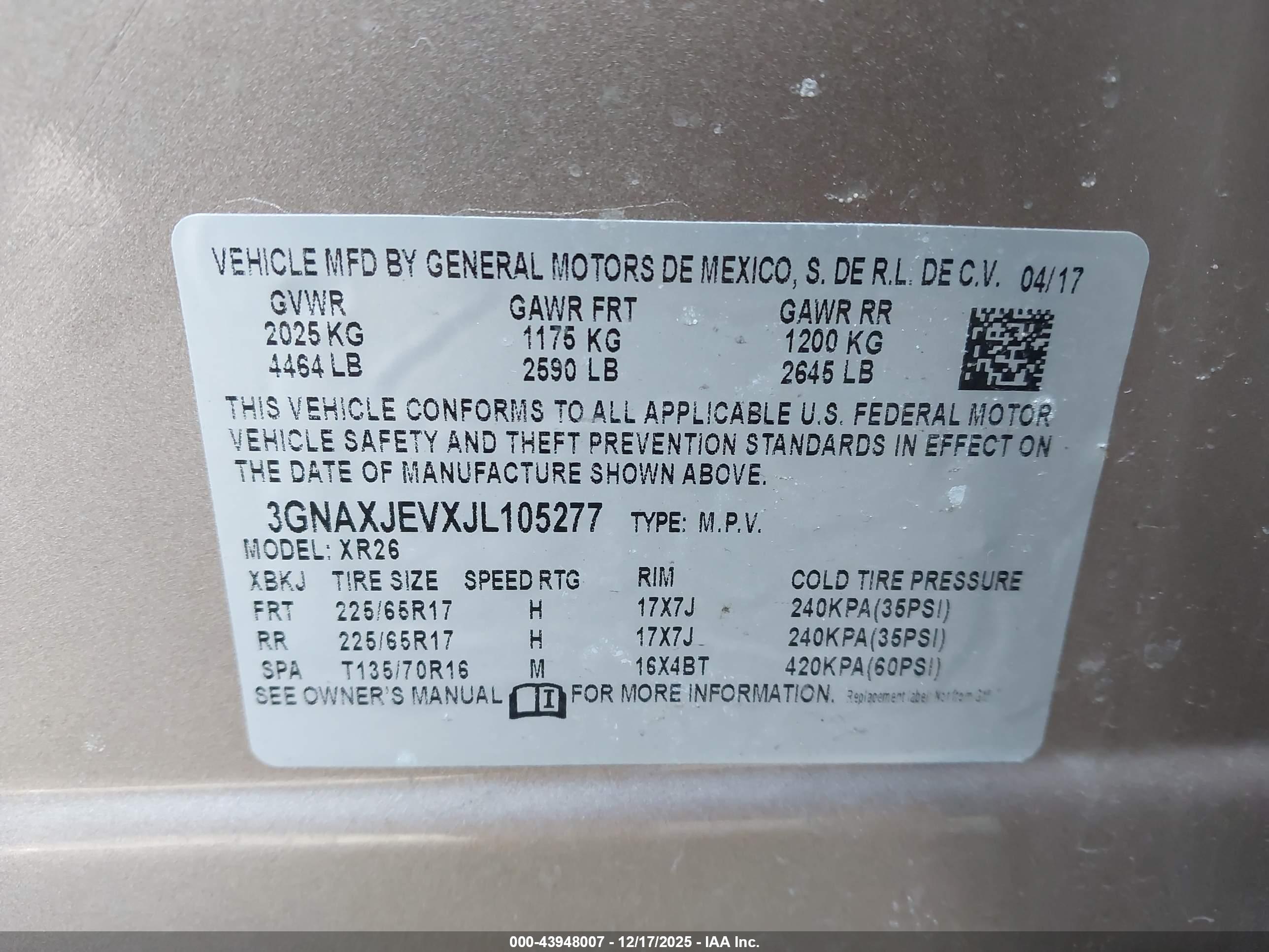 CHEVROLET EQUINOX image 9