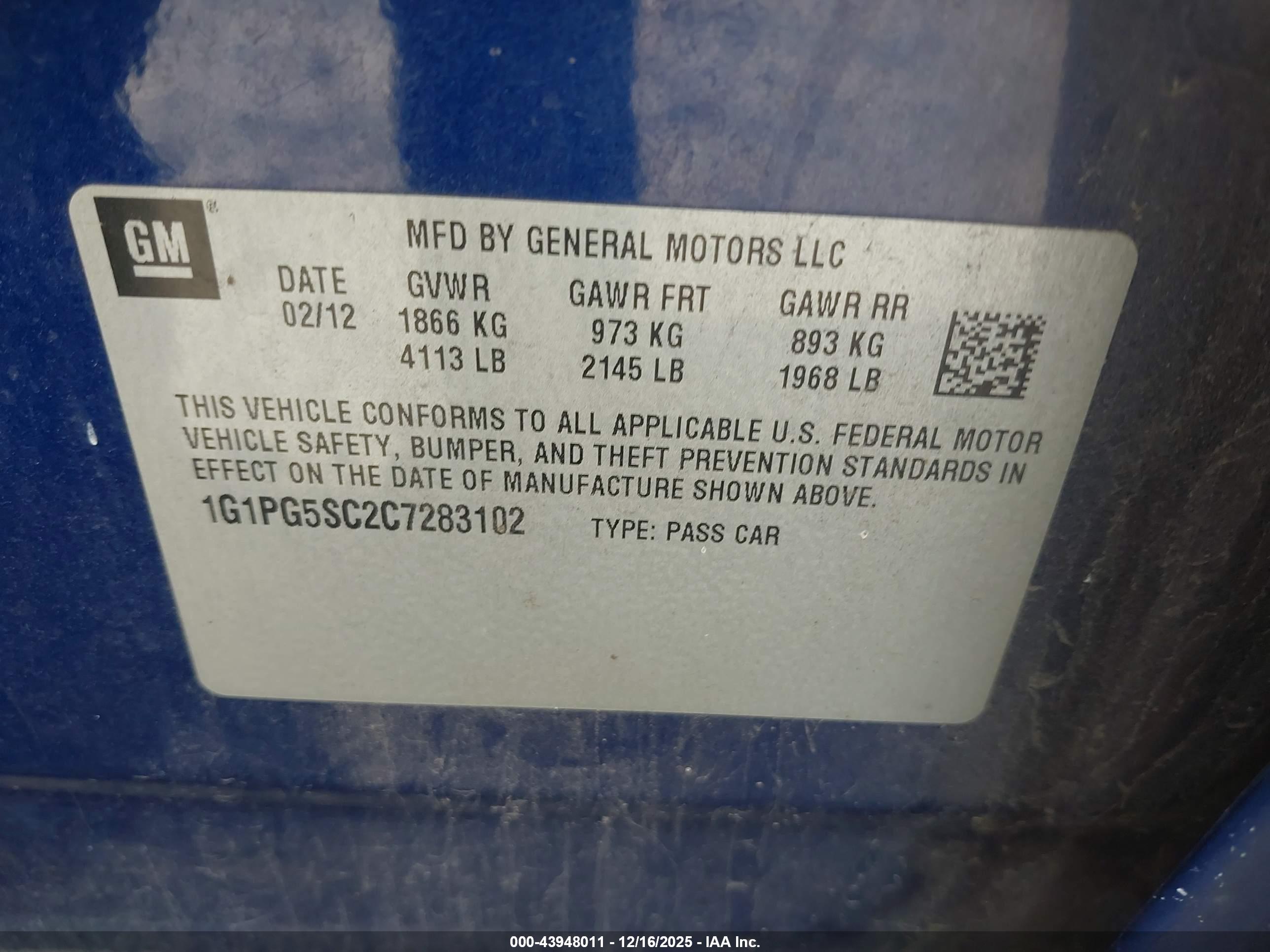 CHEVROLET CRUZE image 9