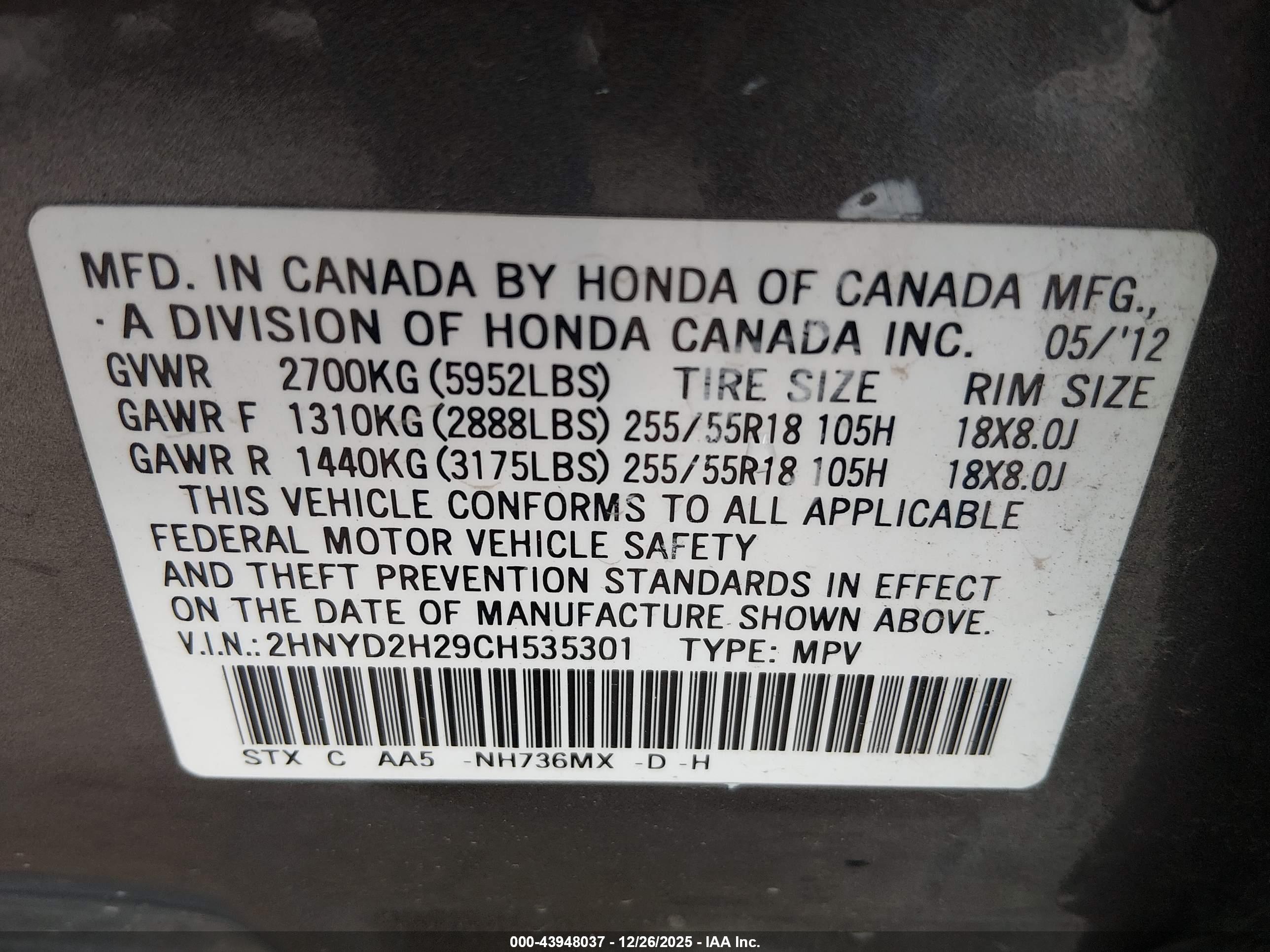 ACURA MDX image 9