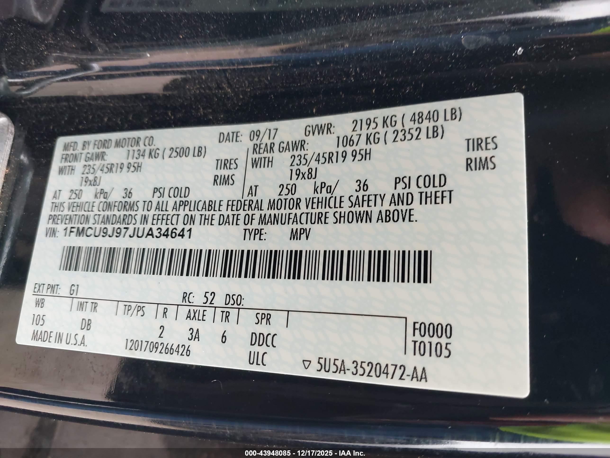 FORD ESCAPE image 9