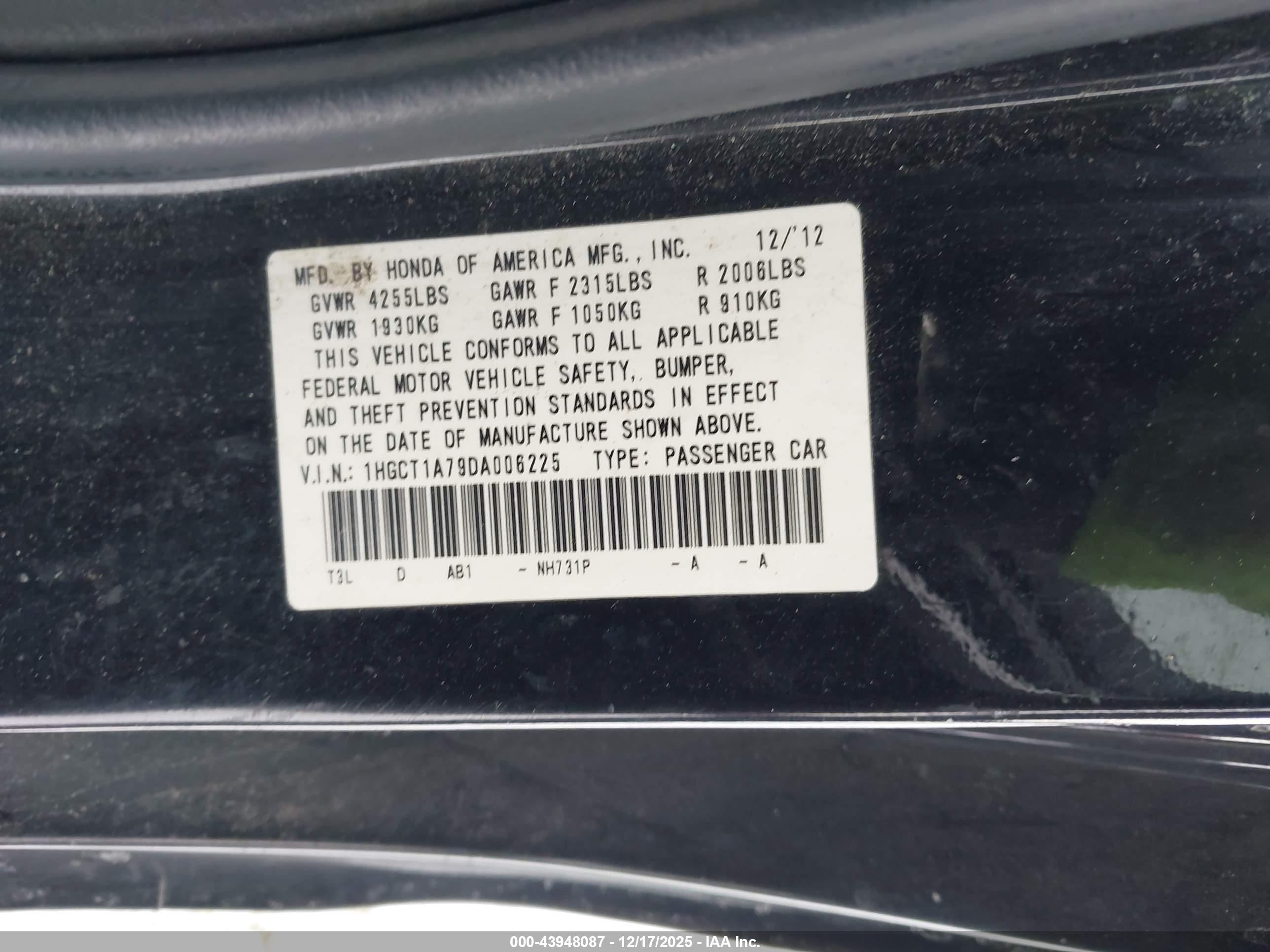 HONDA ACCORD image 9