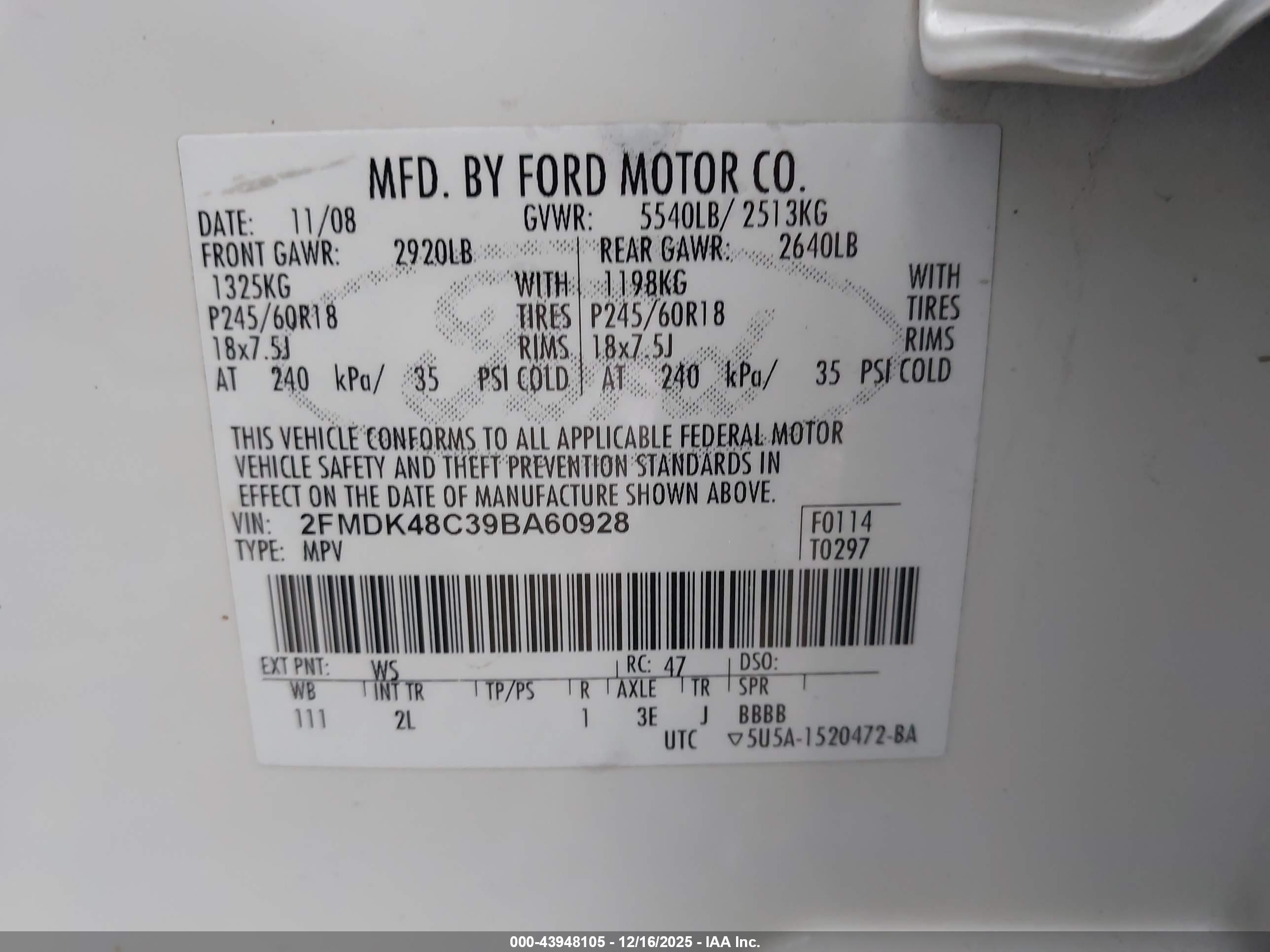 FORD EDGE image 9