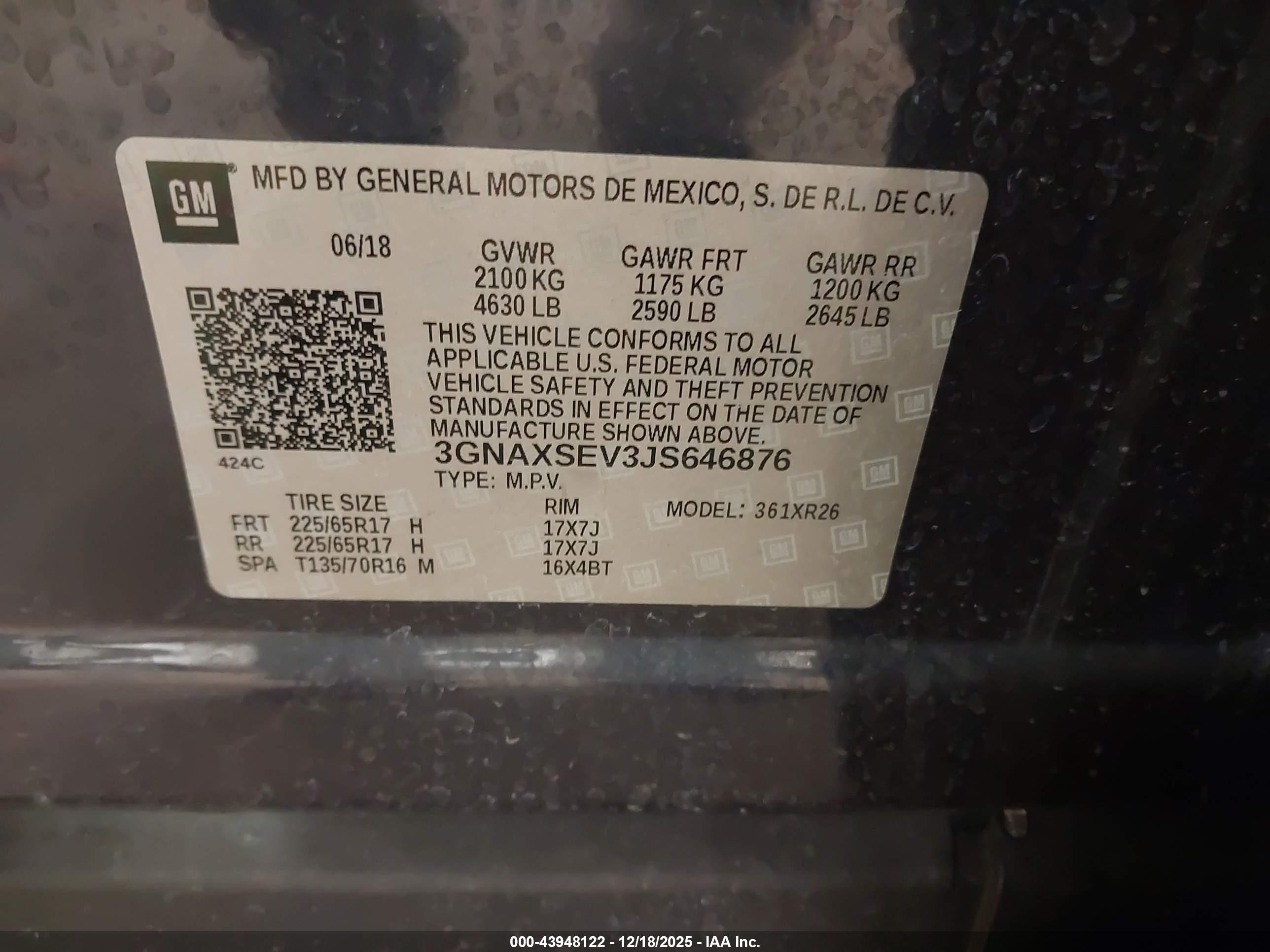 CHEVROLET EQUINOX image 9