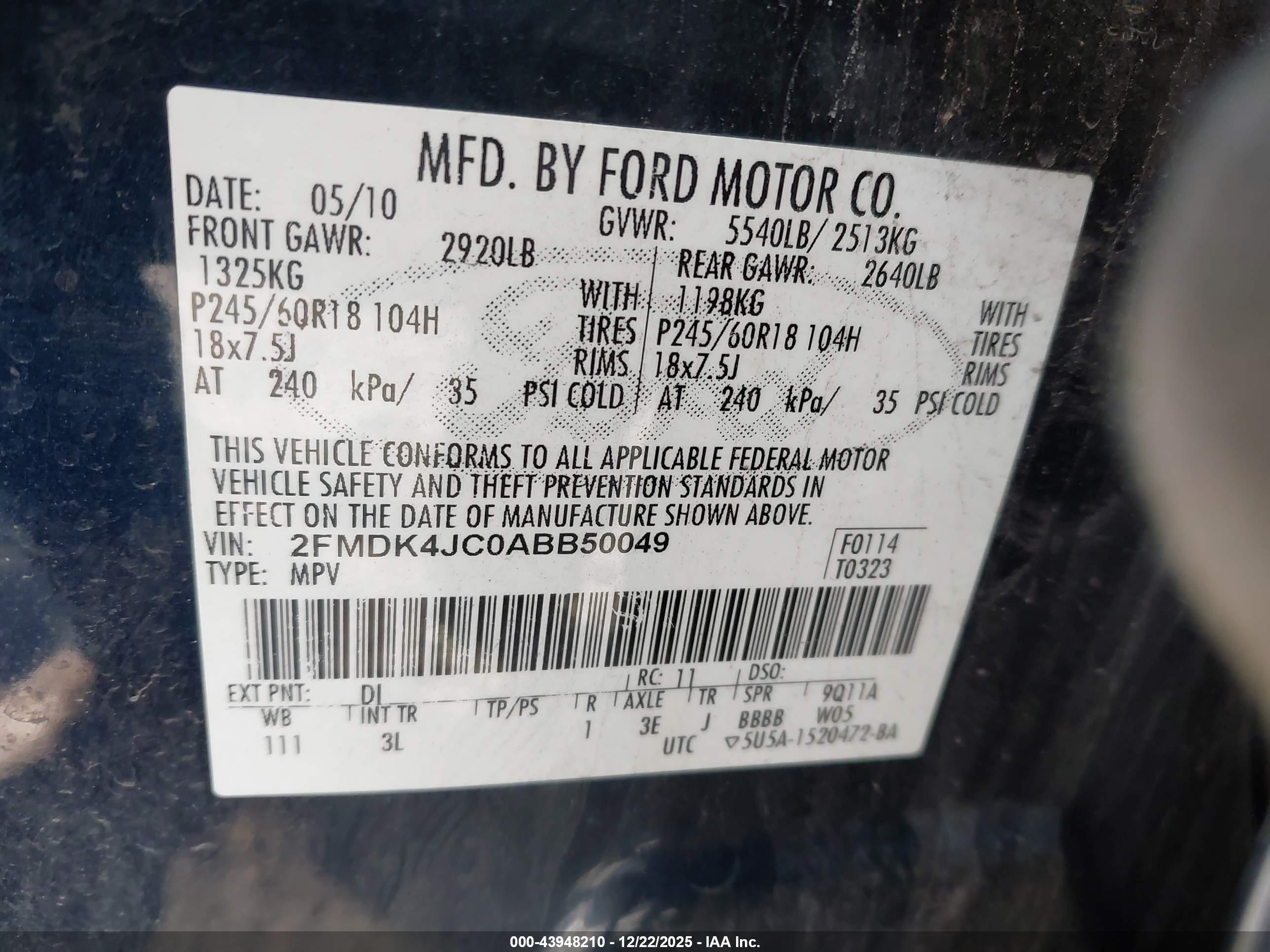 FORD EDGE image 9