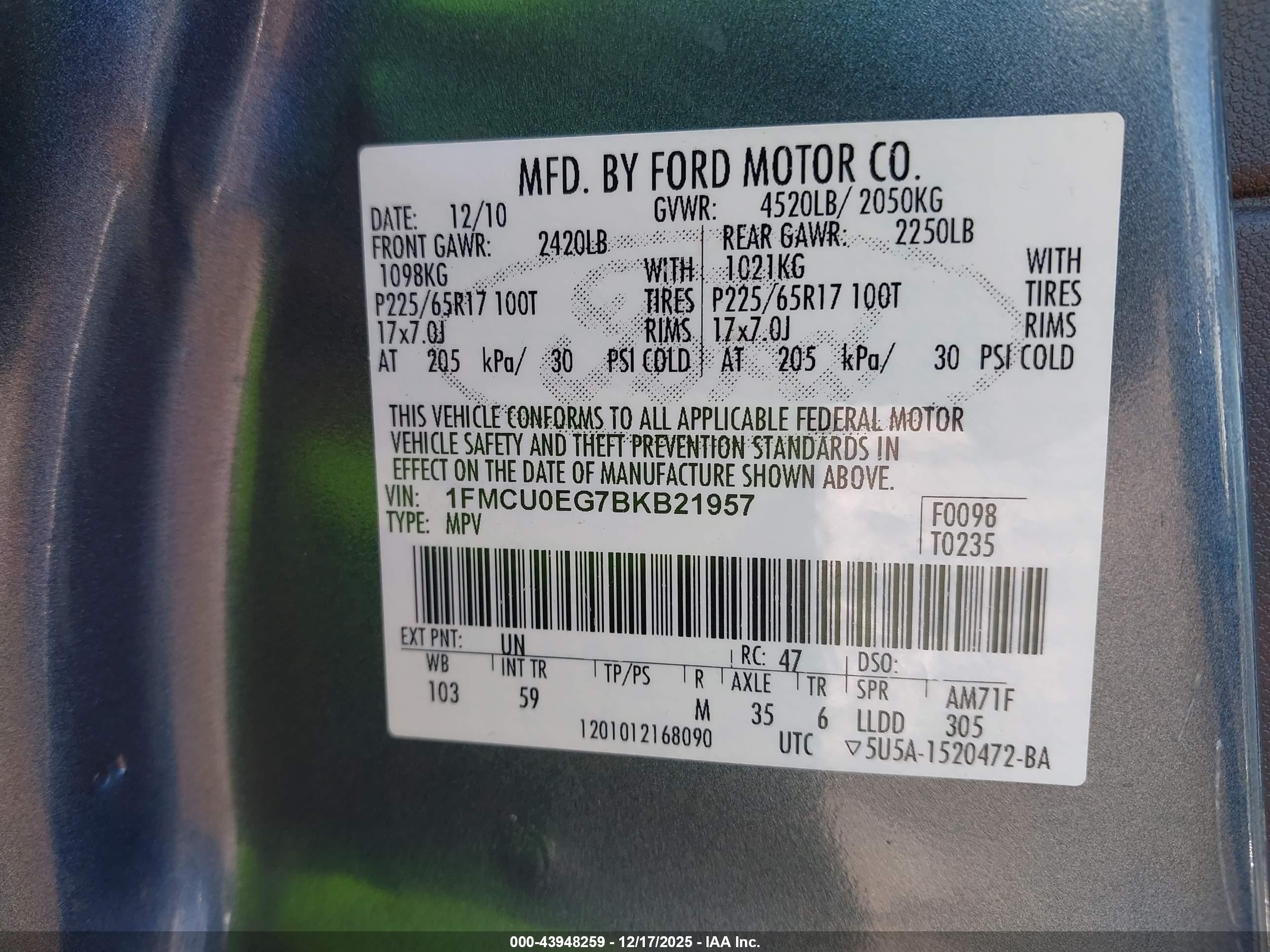 FORD ESCAPE image 9
