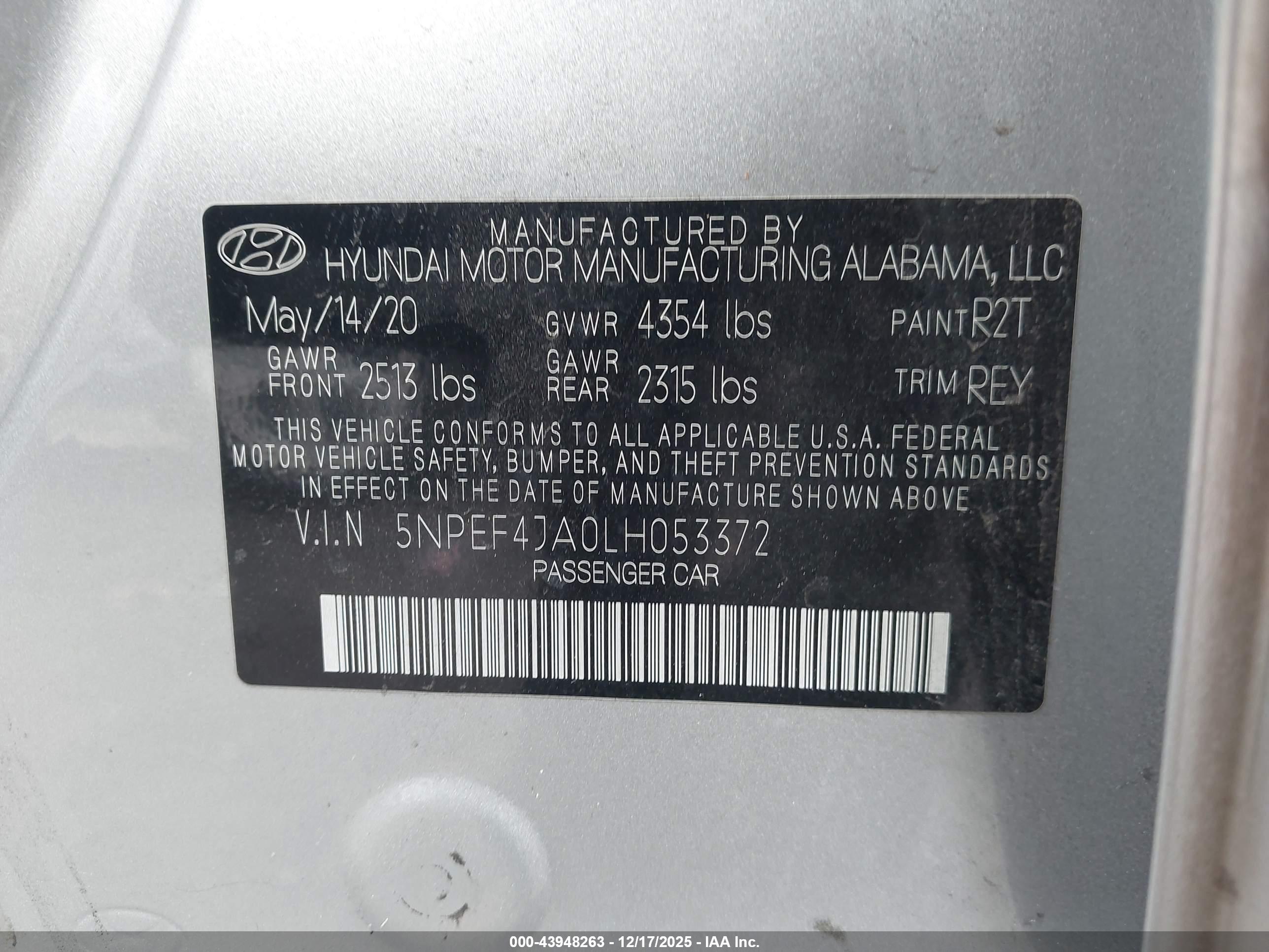 HYUNDAI SONATA image 9
