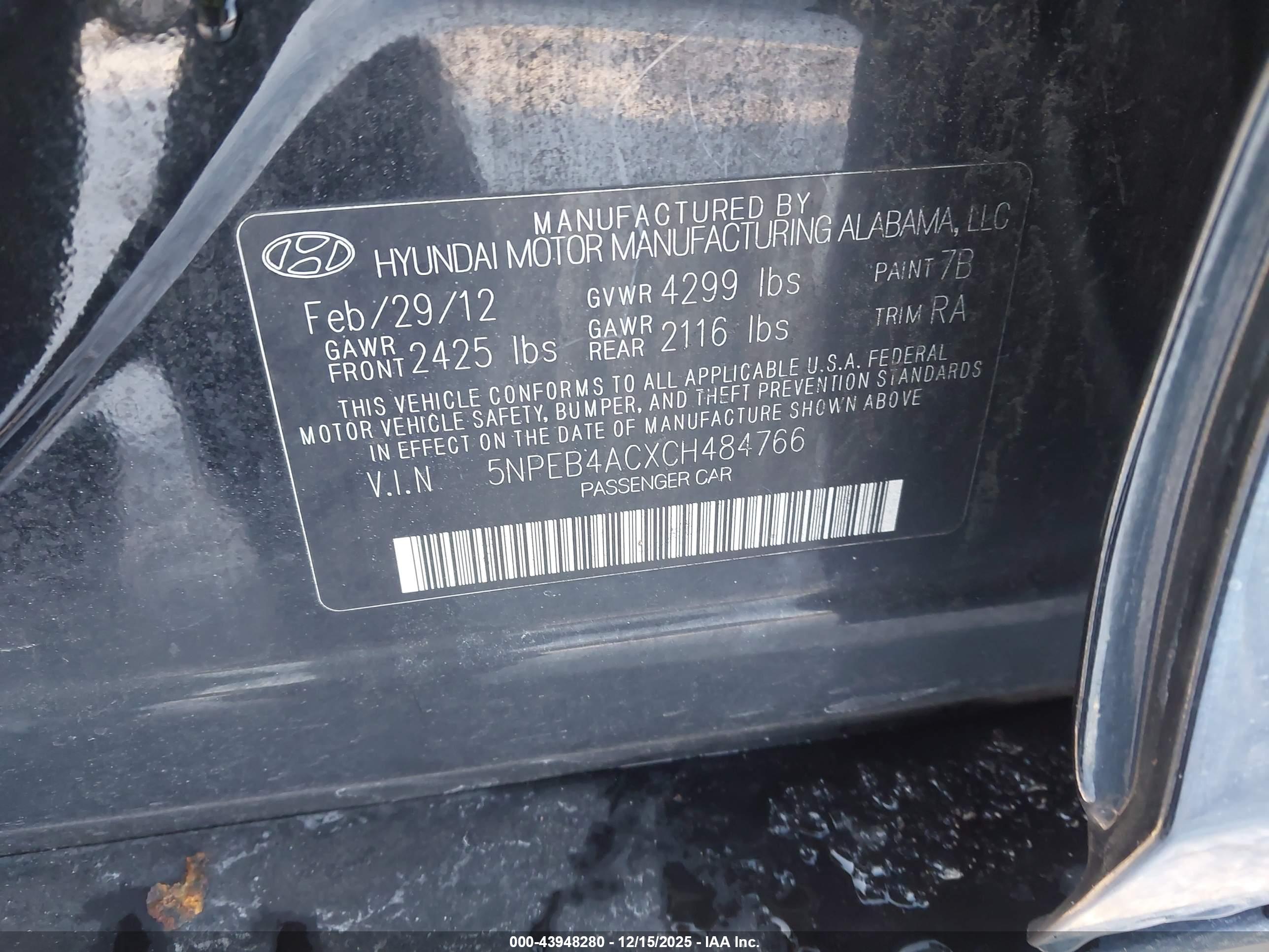 HYUNDAI SONATA image 9