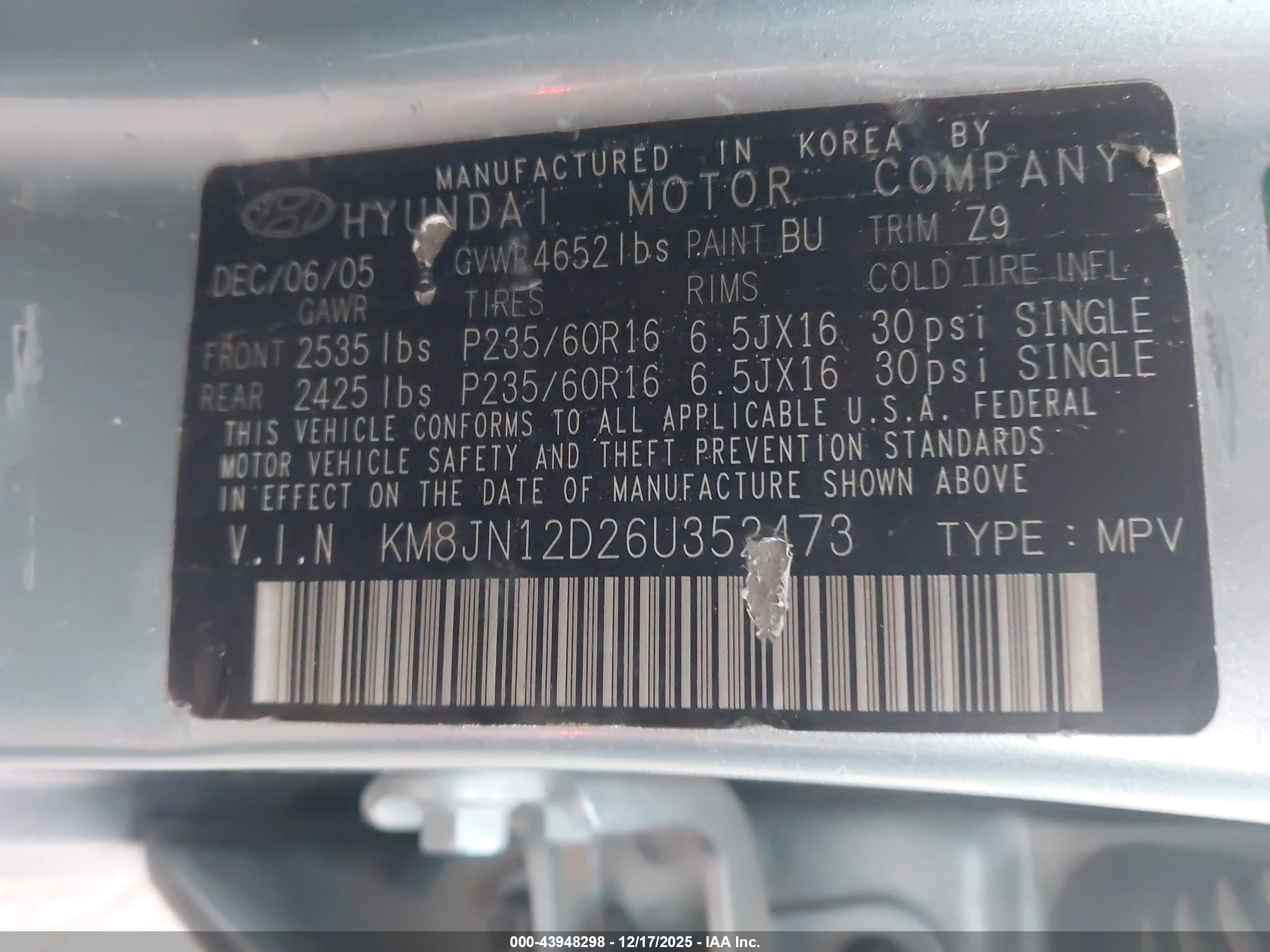 HYUNDAI TUCSON image 9