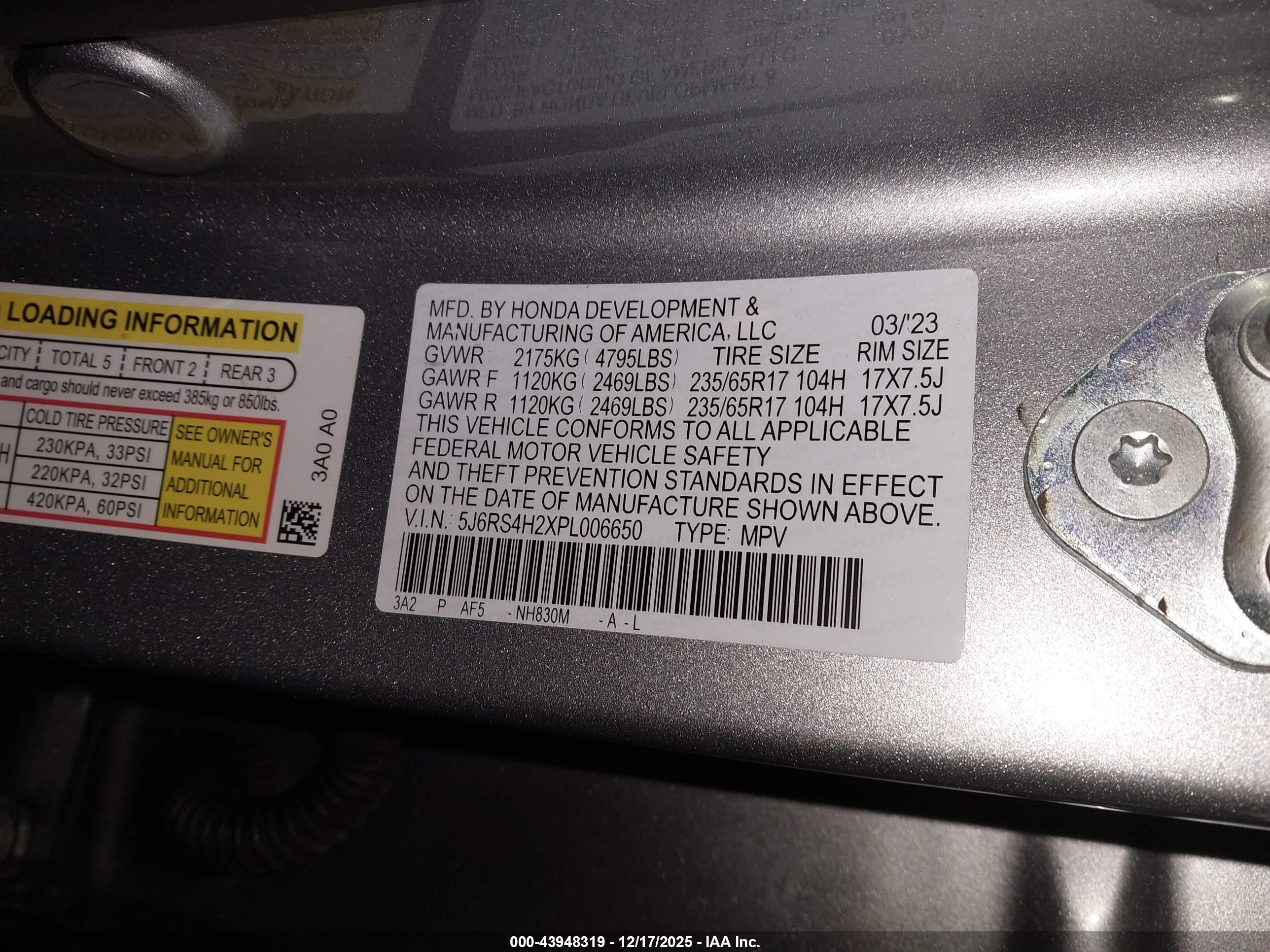 HONDA CR-V image 9