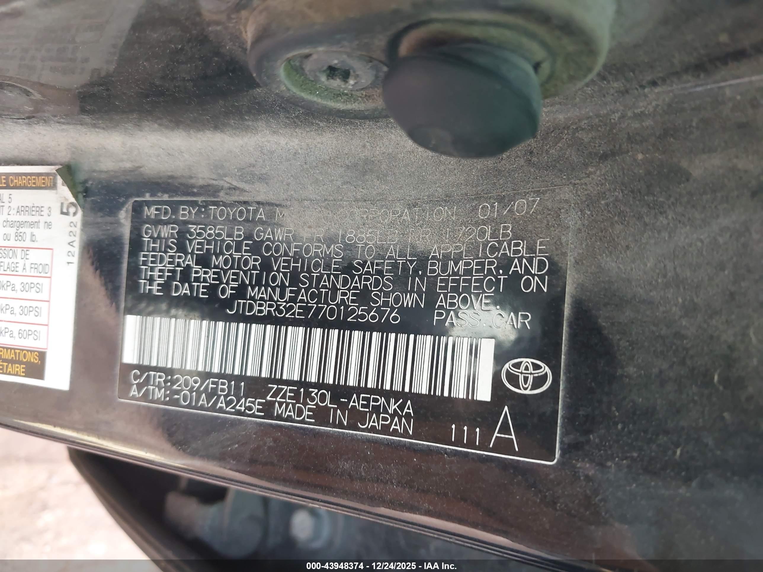 TOYOTA COROLLA image 9