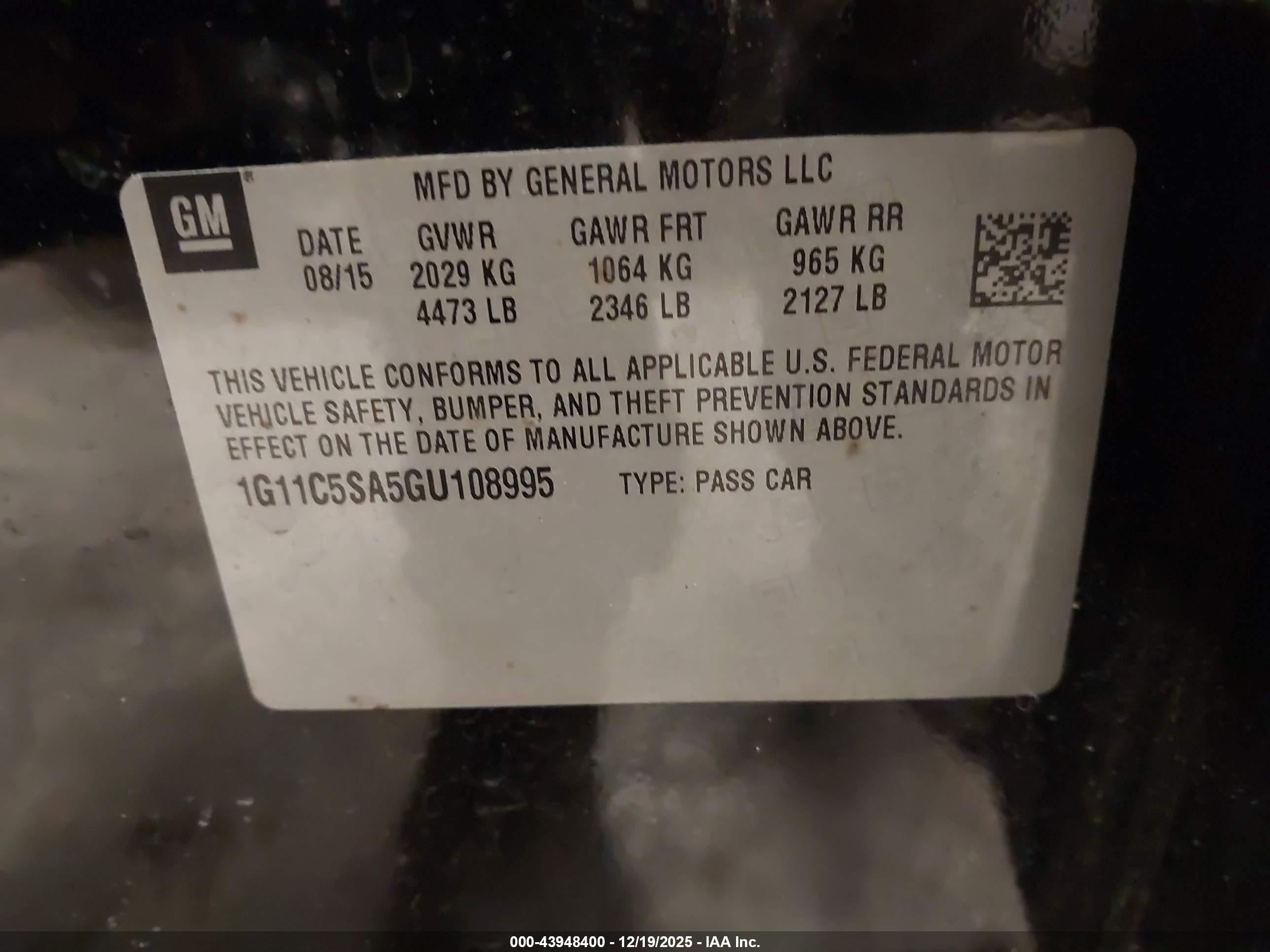 CHEVROLET MALIBU image 9