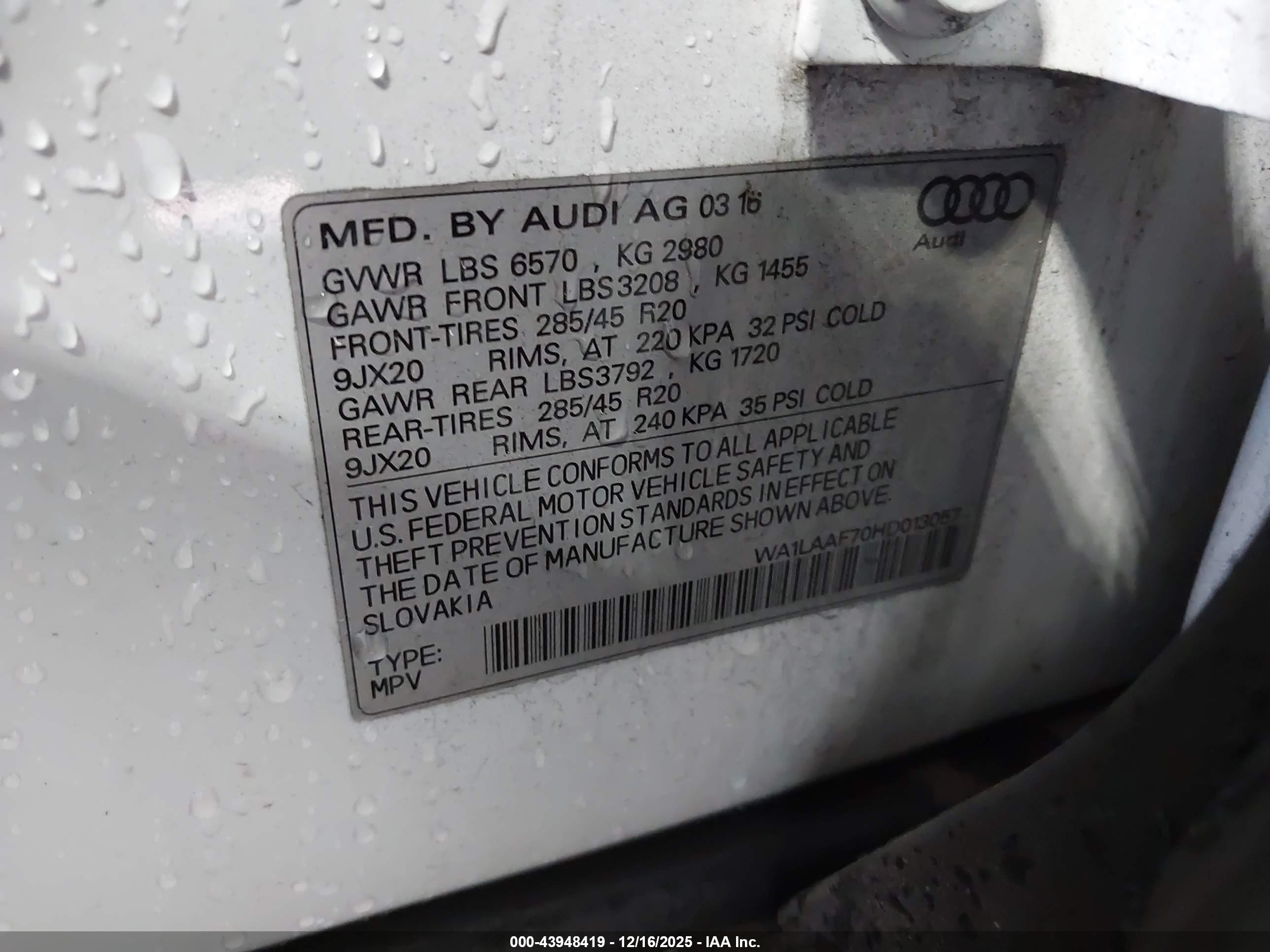 AUDI Q7 image 9