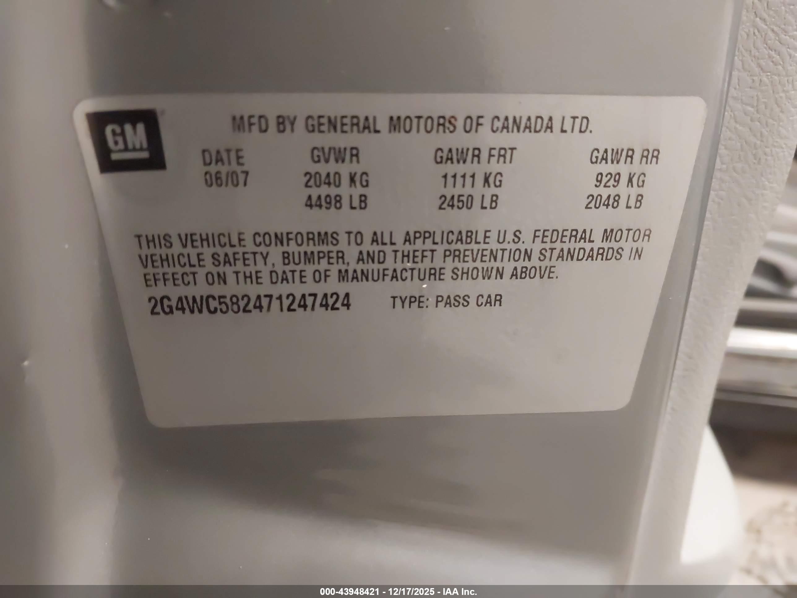 BUICK LACROSSE image 9