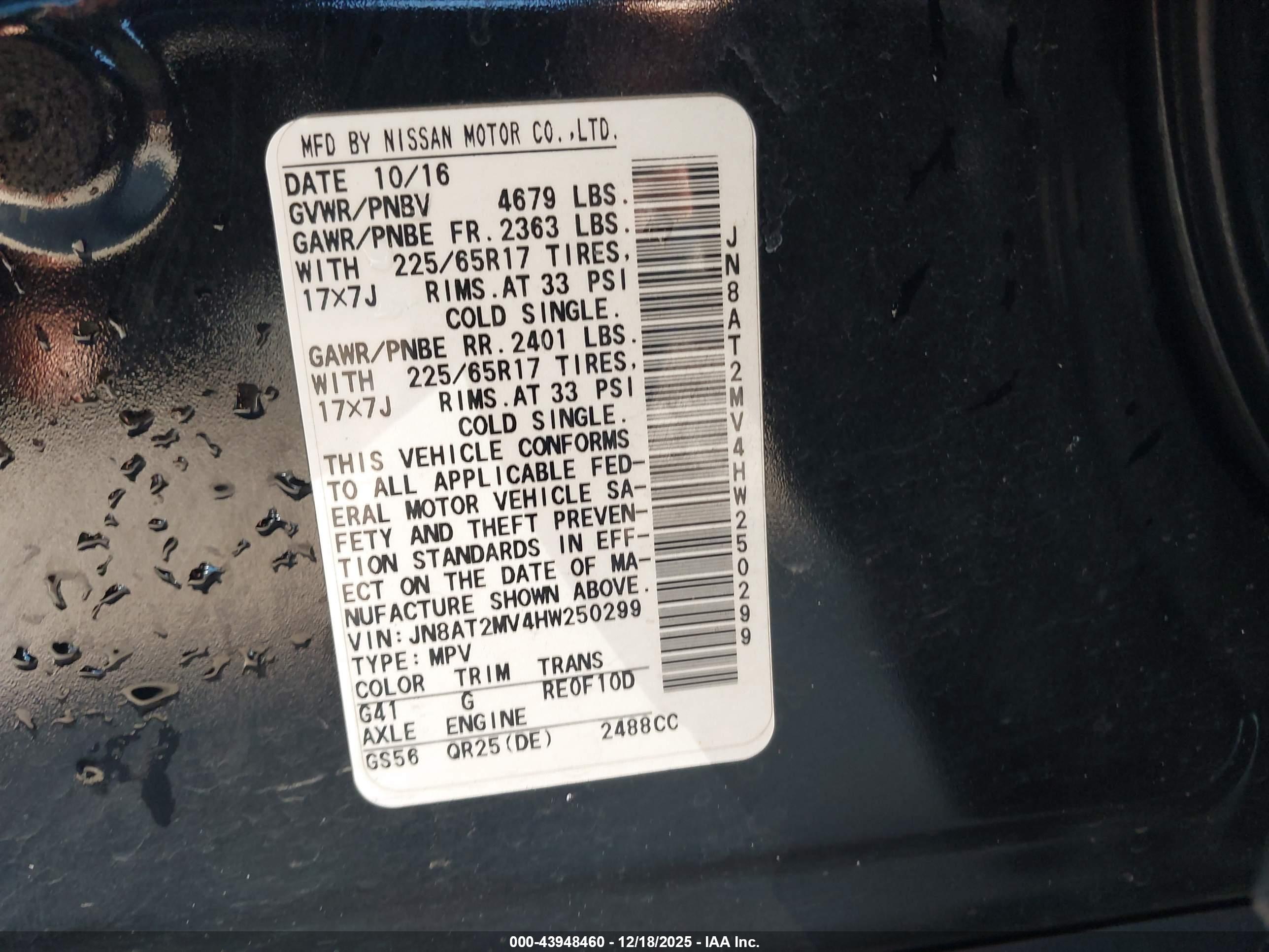 NISSAN ROGUE image 9