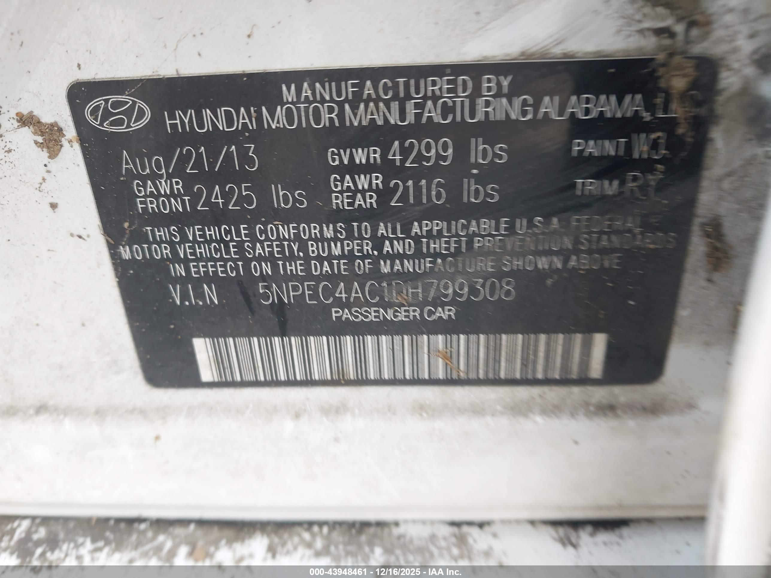 HYUNDAI SONATA image 9