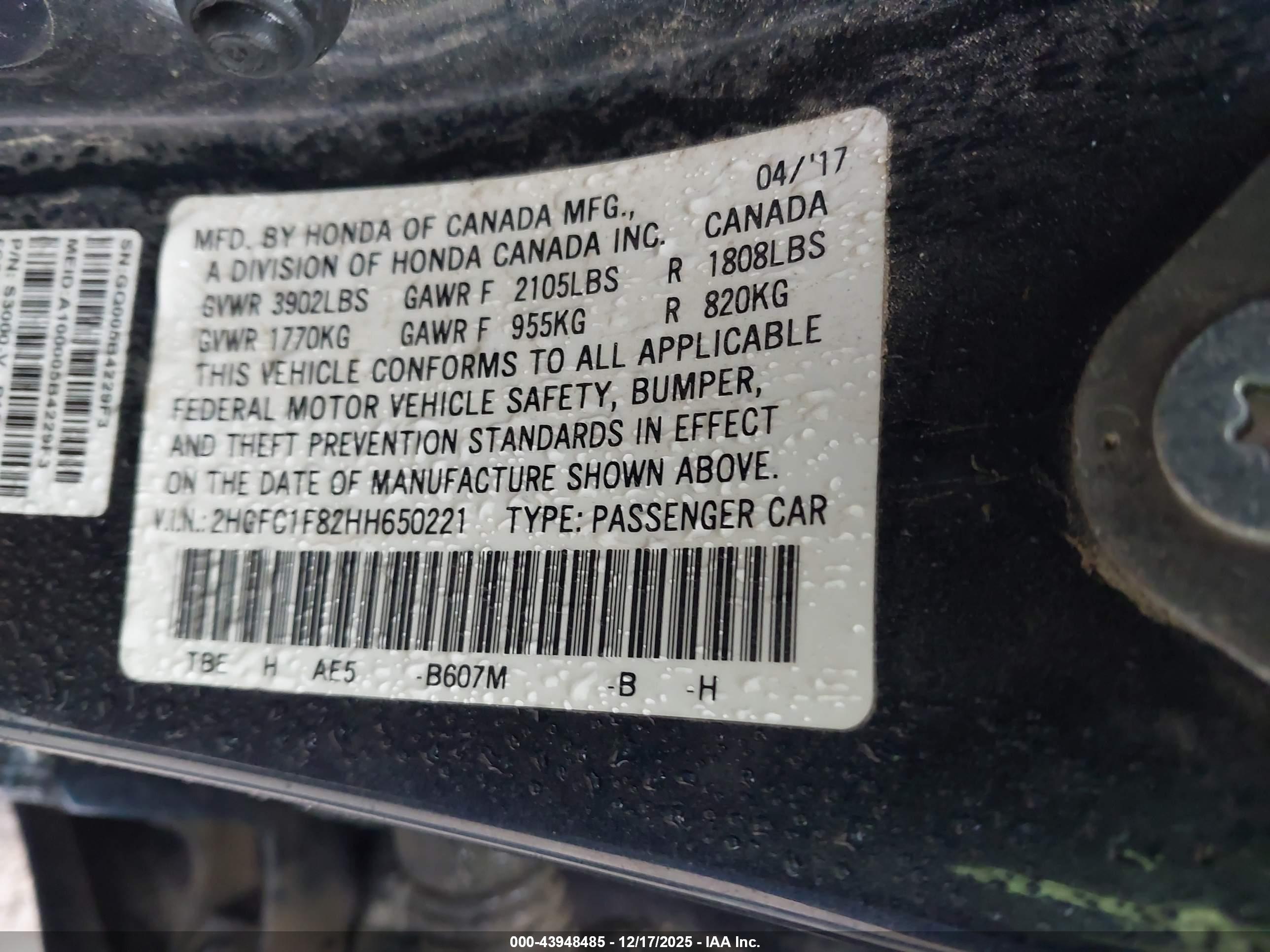 HONDA CIVIC image 9