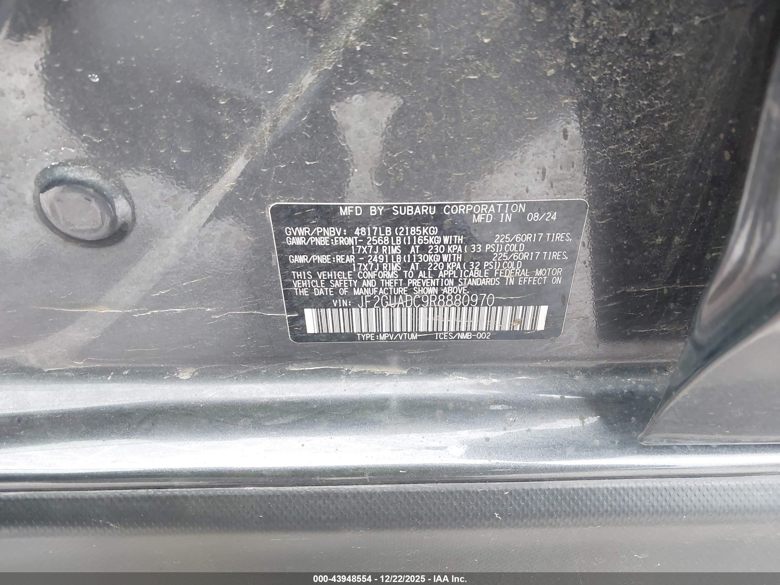 SUBARU CROSSTREK image 9