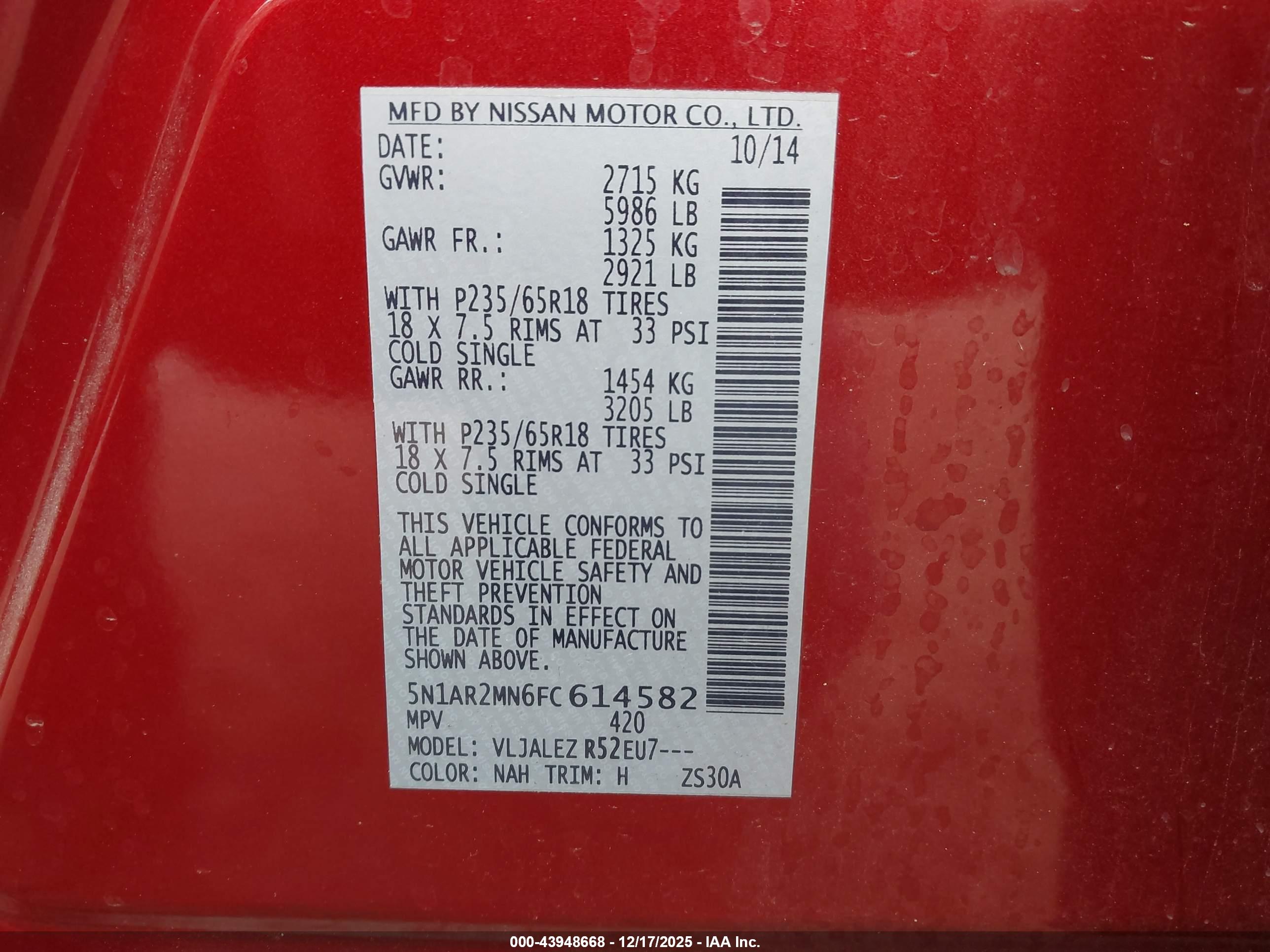 NISSAN PATHFINDER image 9