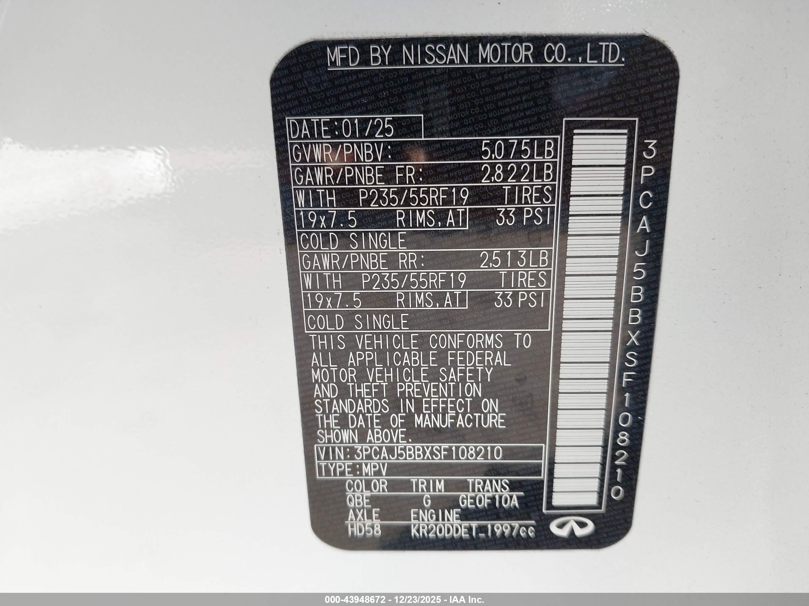 INFINITI QX50 image 9