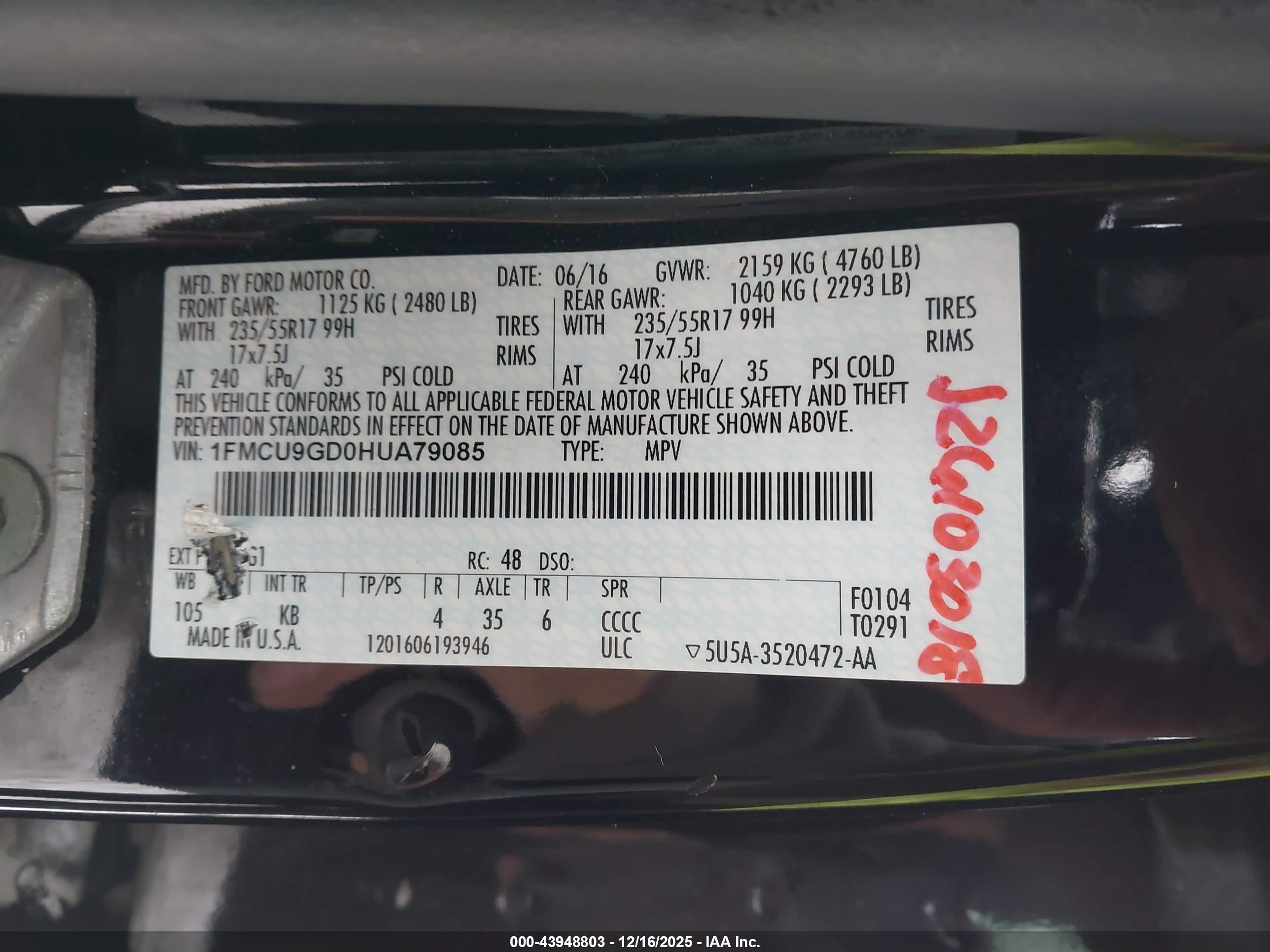 FORD ESCAPE image 9