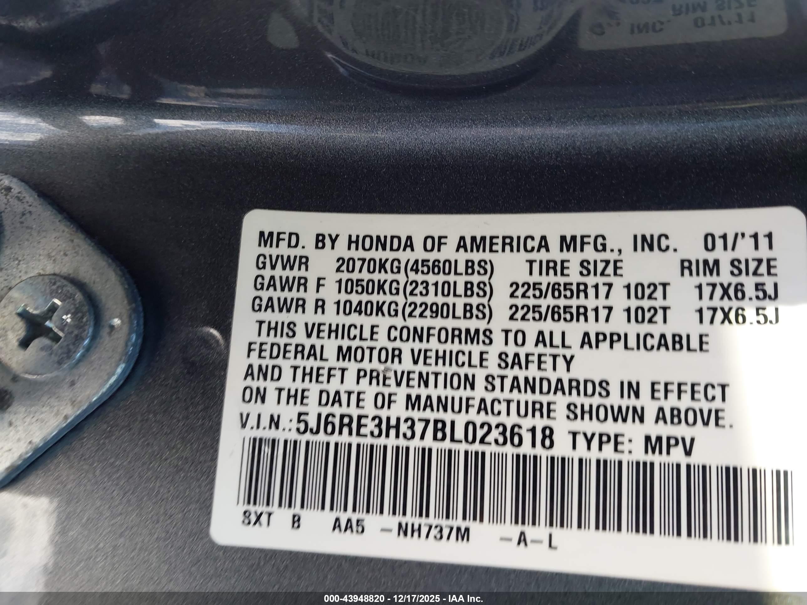 HONDA CR-V image 9