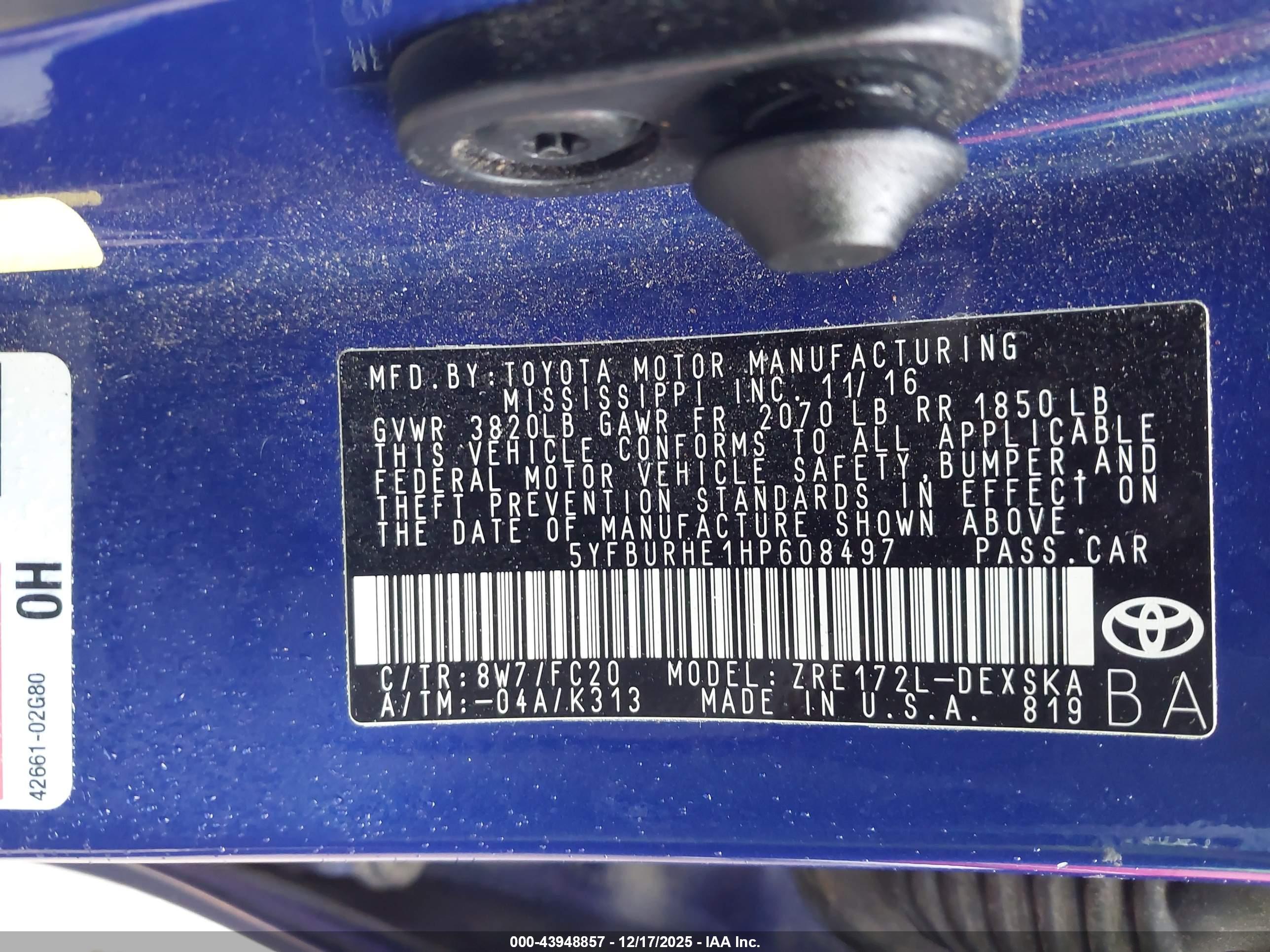 TOYOTA COROLLA image 9
