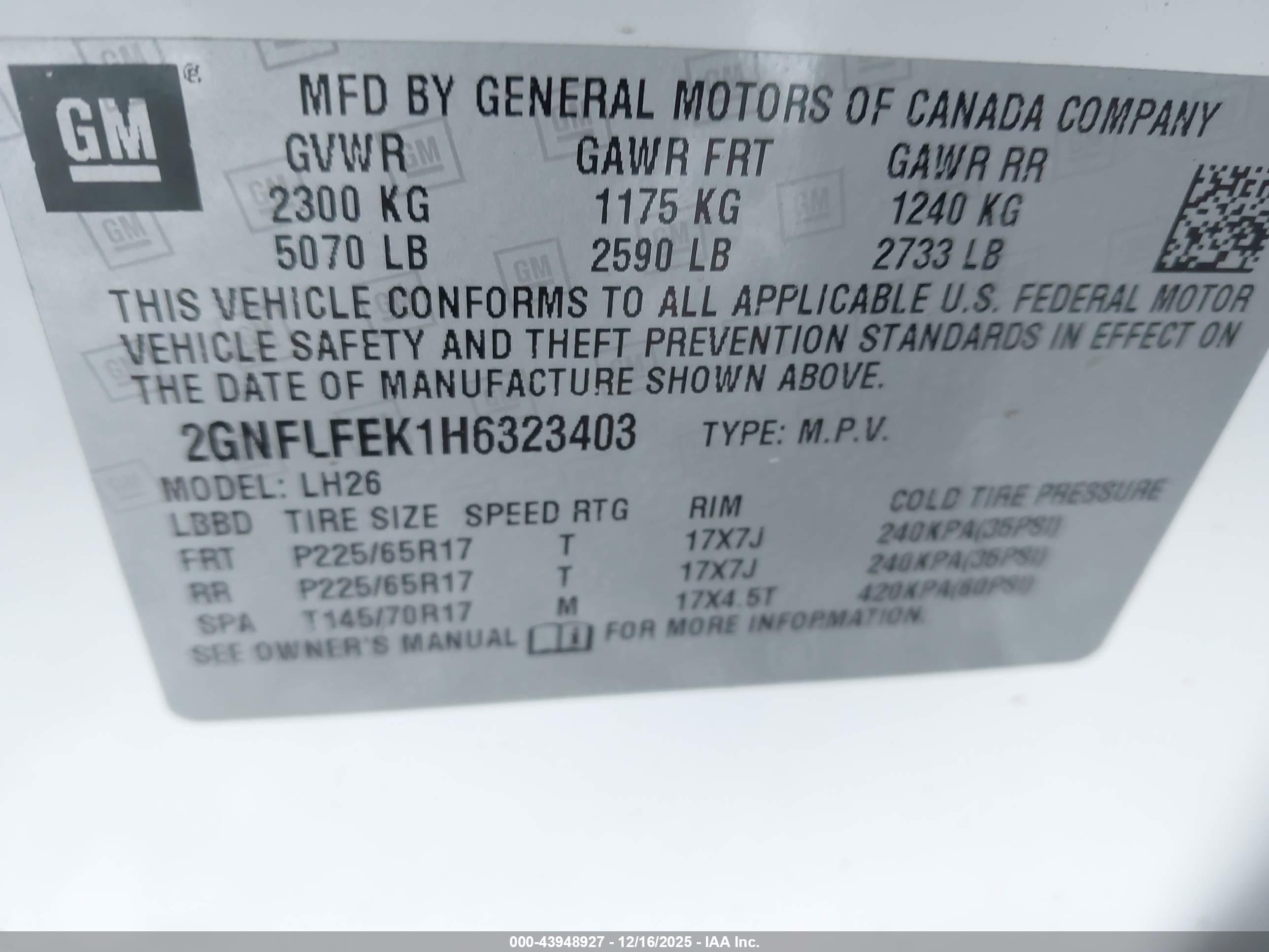 CHEVROLET EQUINOX image 9