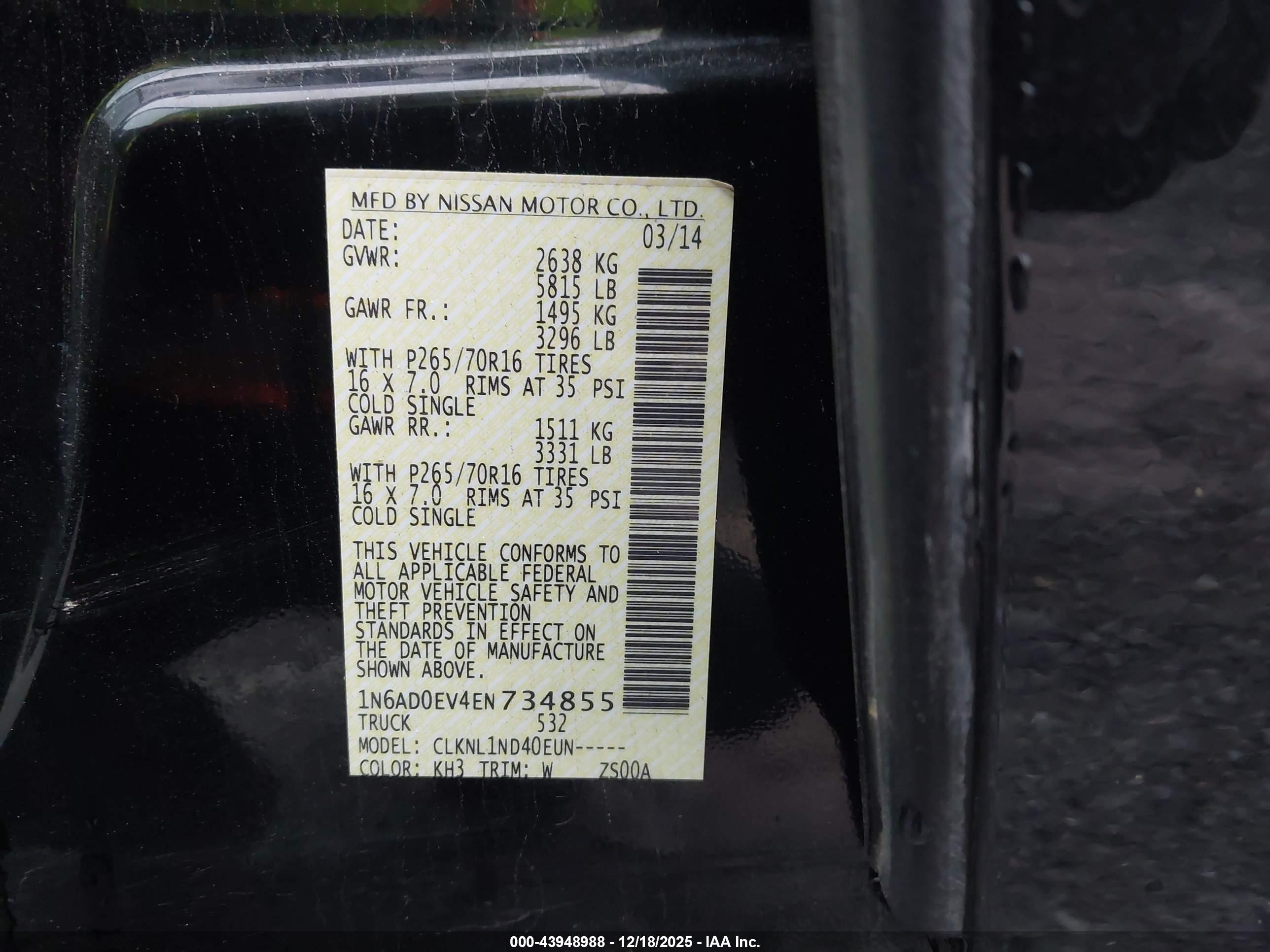 NISSAN FRONTIER image 9