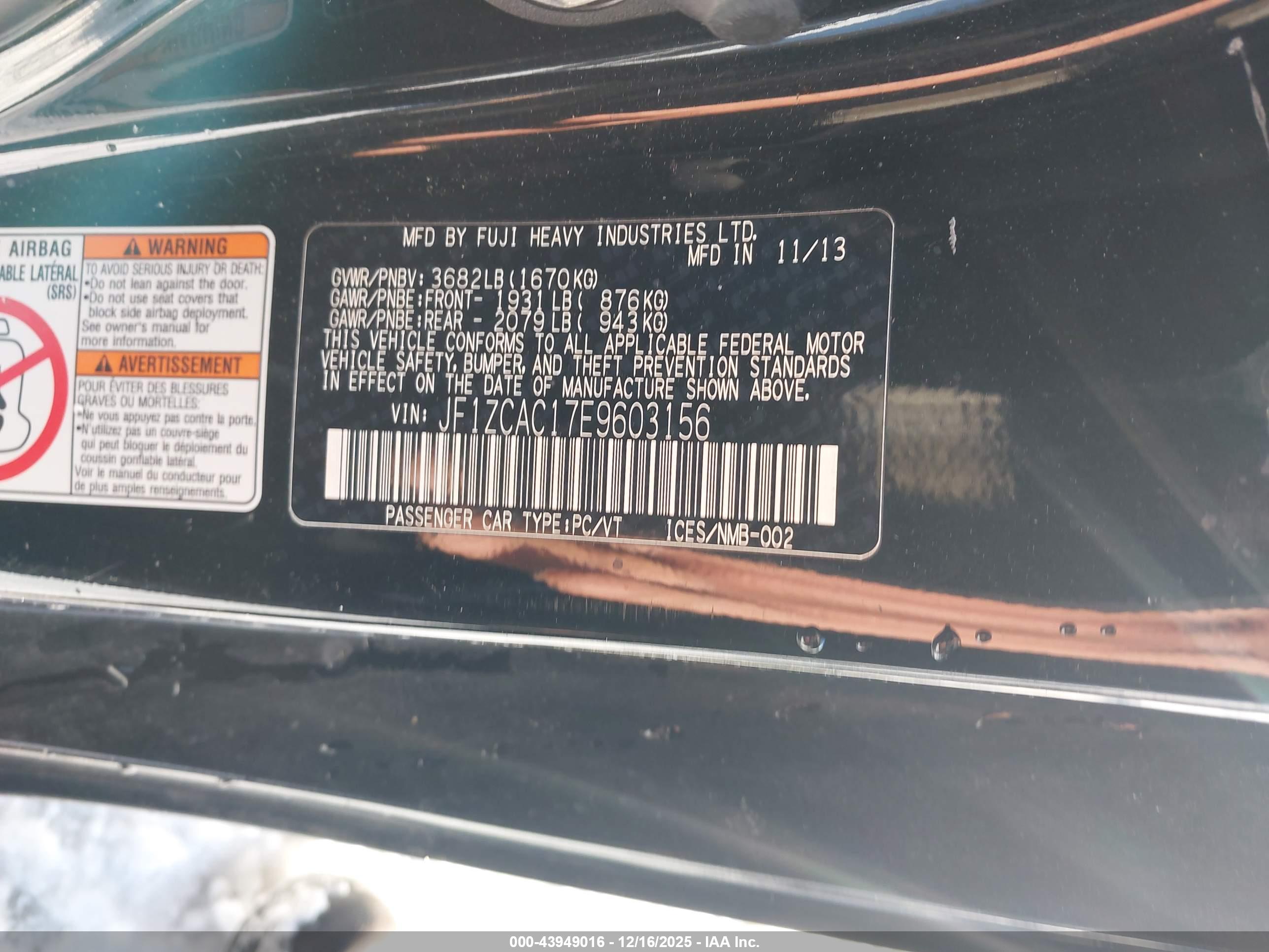 SUBARU BRZ image 9