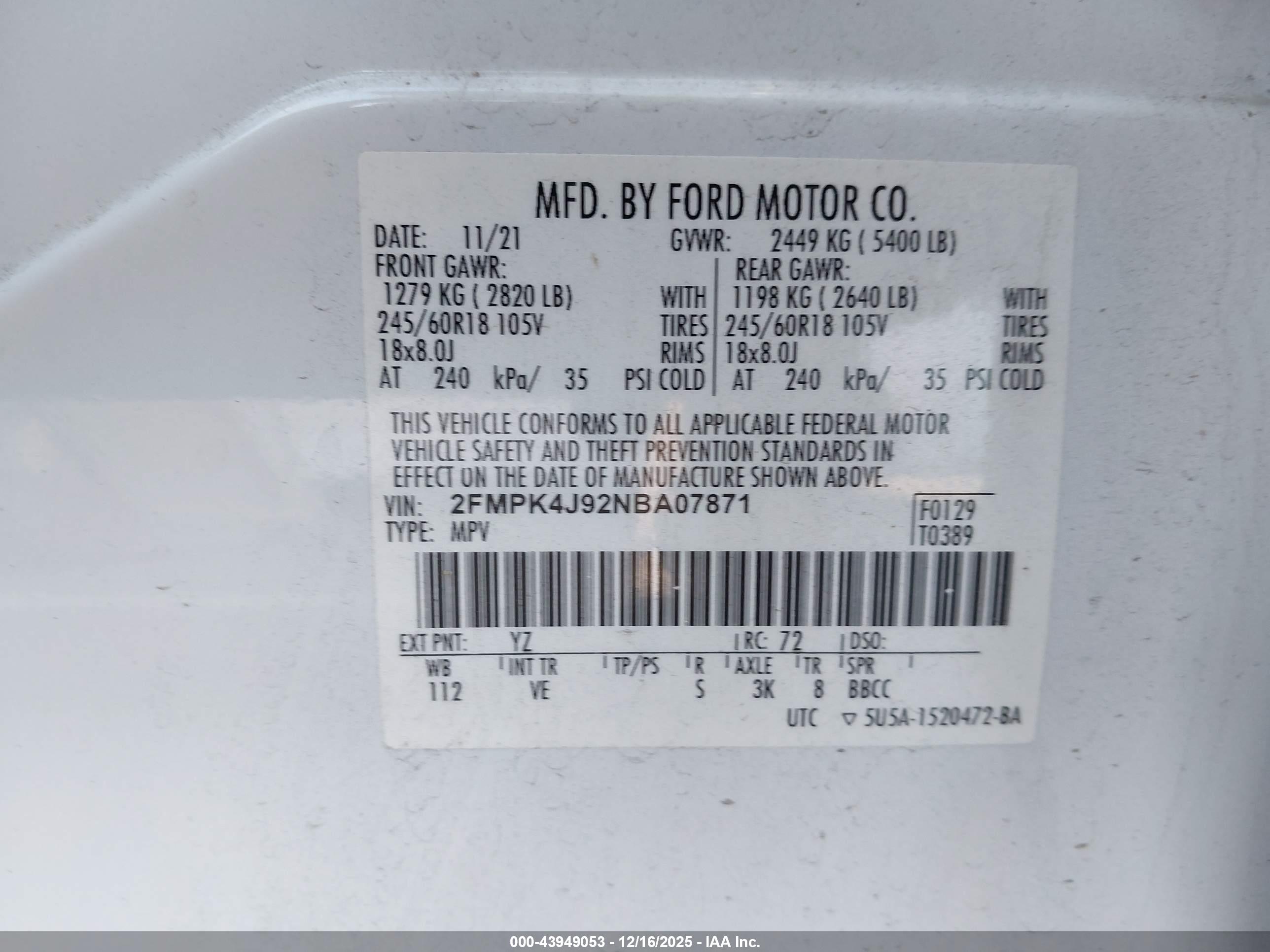 FORD EDGE image 9