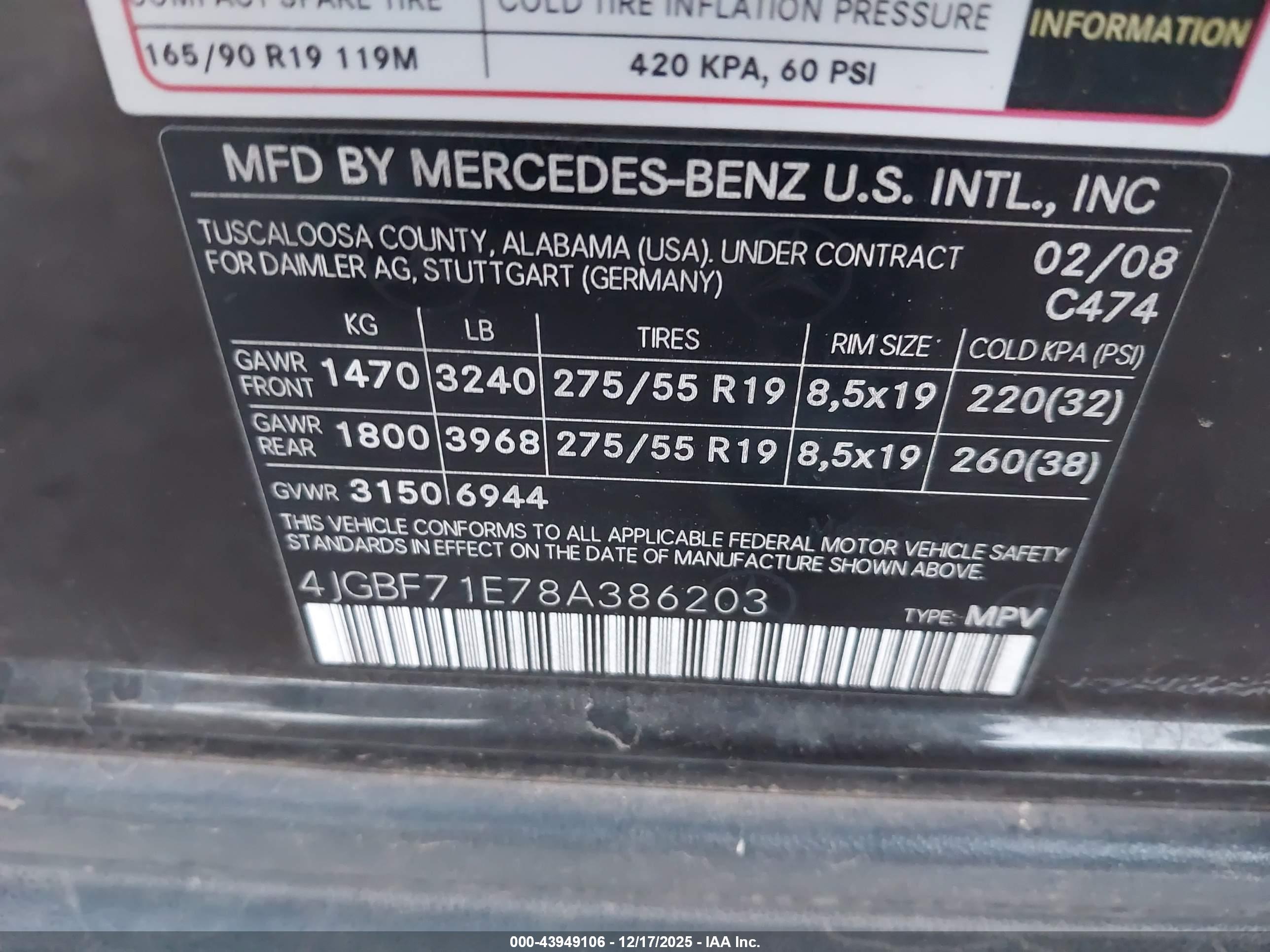 MERCEDES-BENZ GL image 9