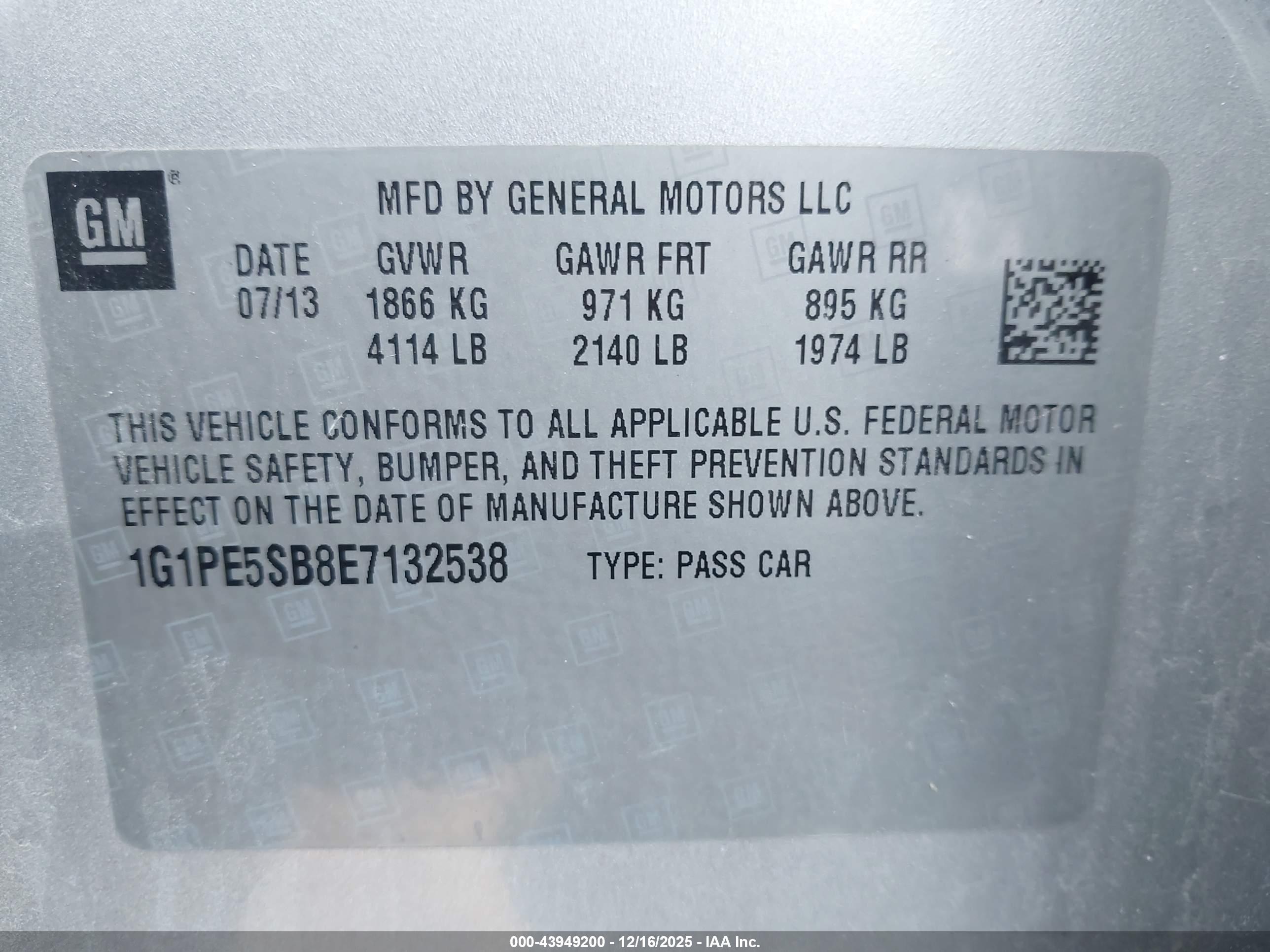 CHEVROLET CRUZE image 9