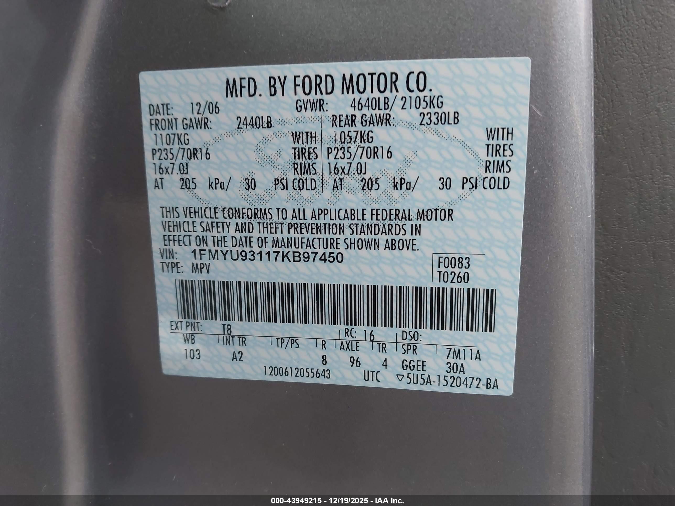 FORD ESCAPE image 9