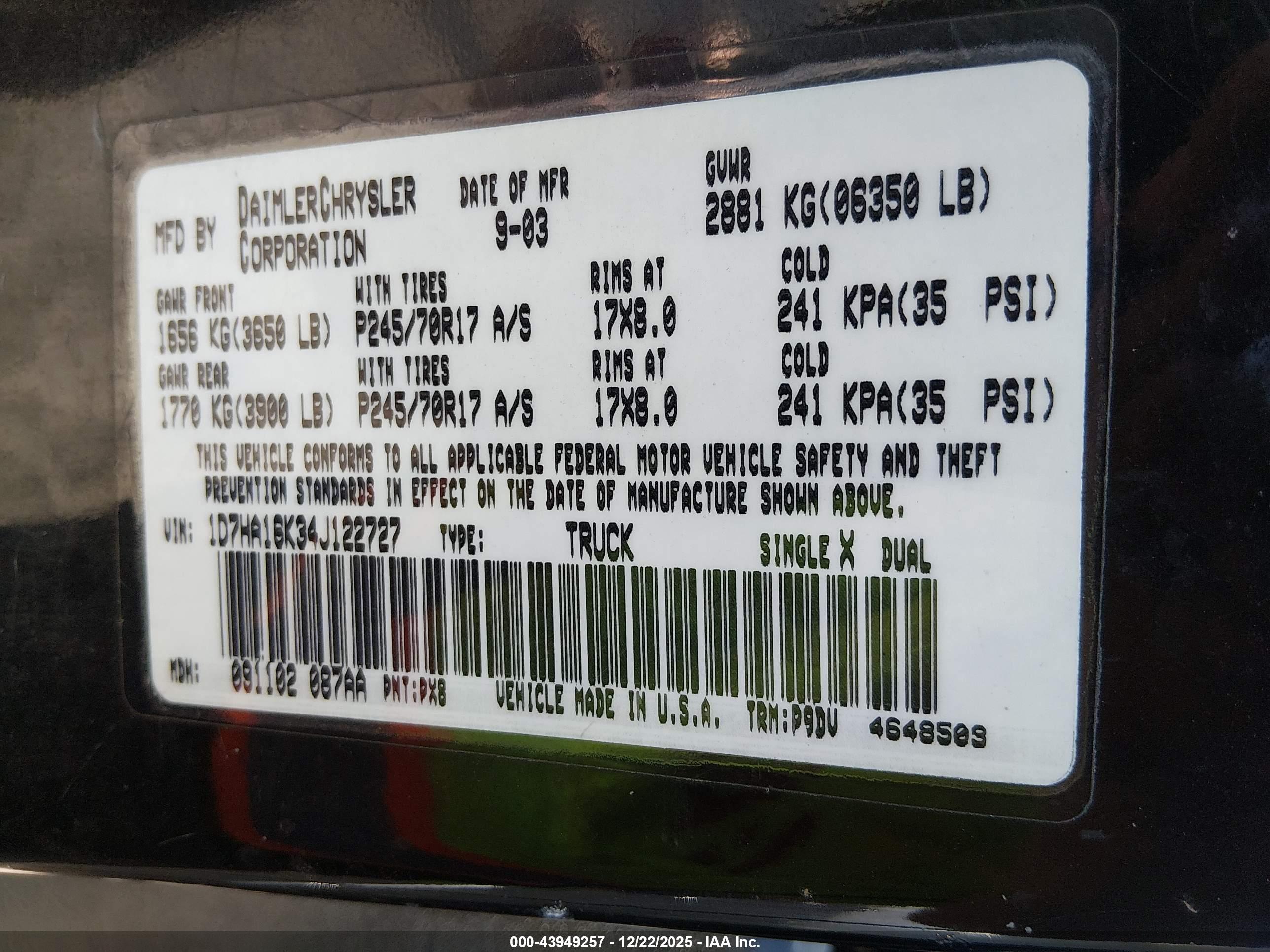 DODGE RAM image 9