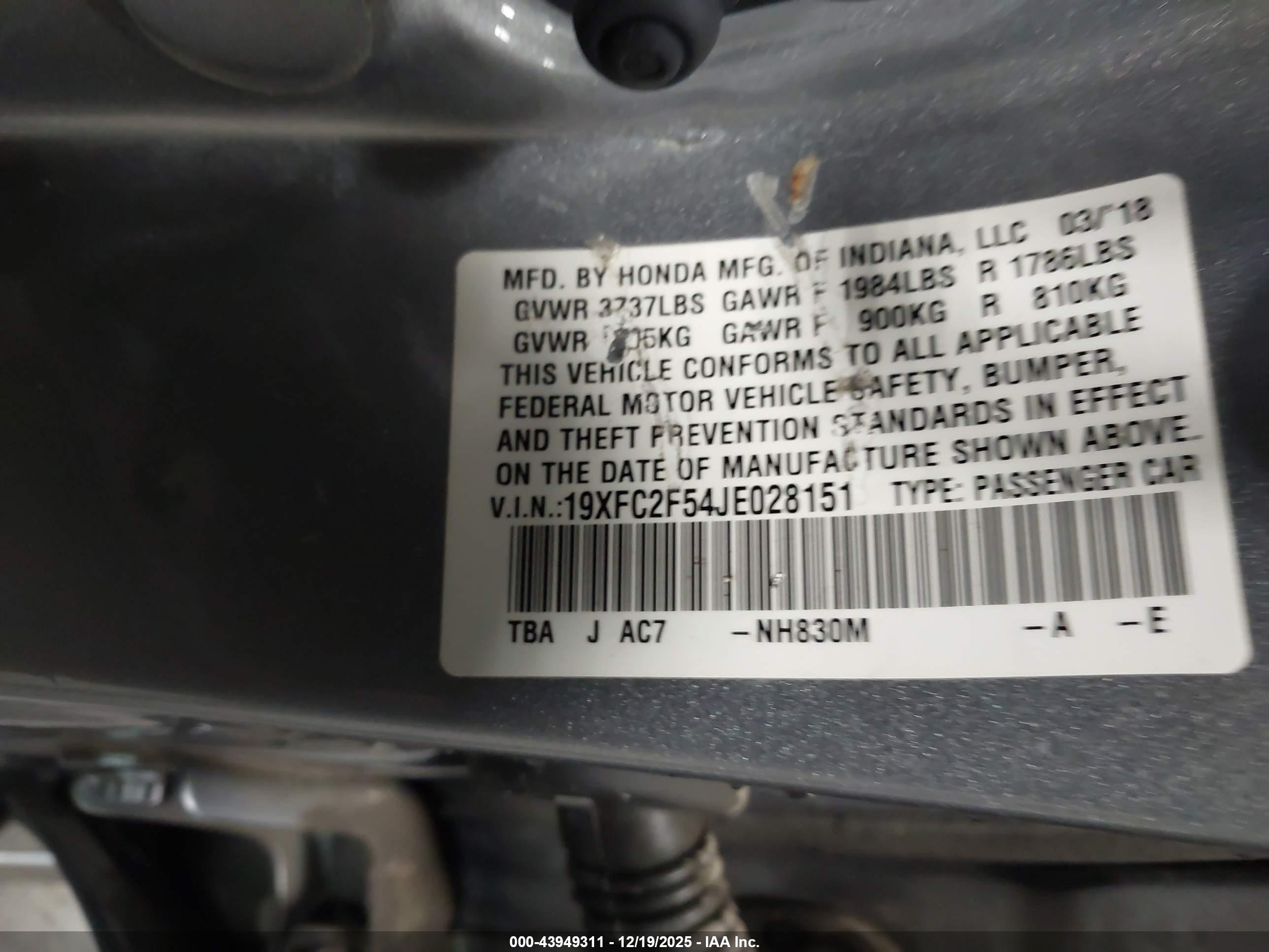 HONDA CIVIC image 9
