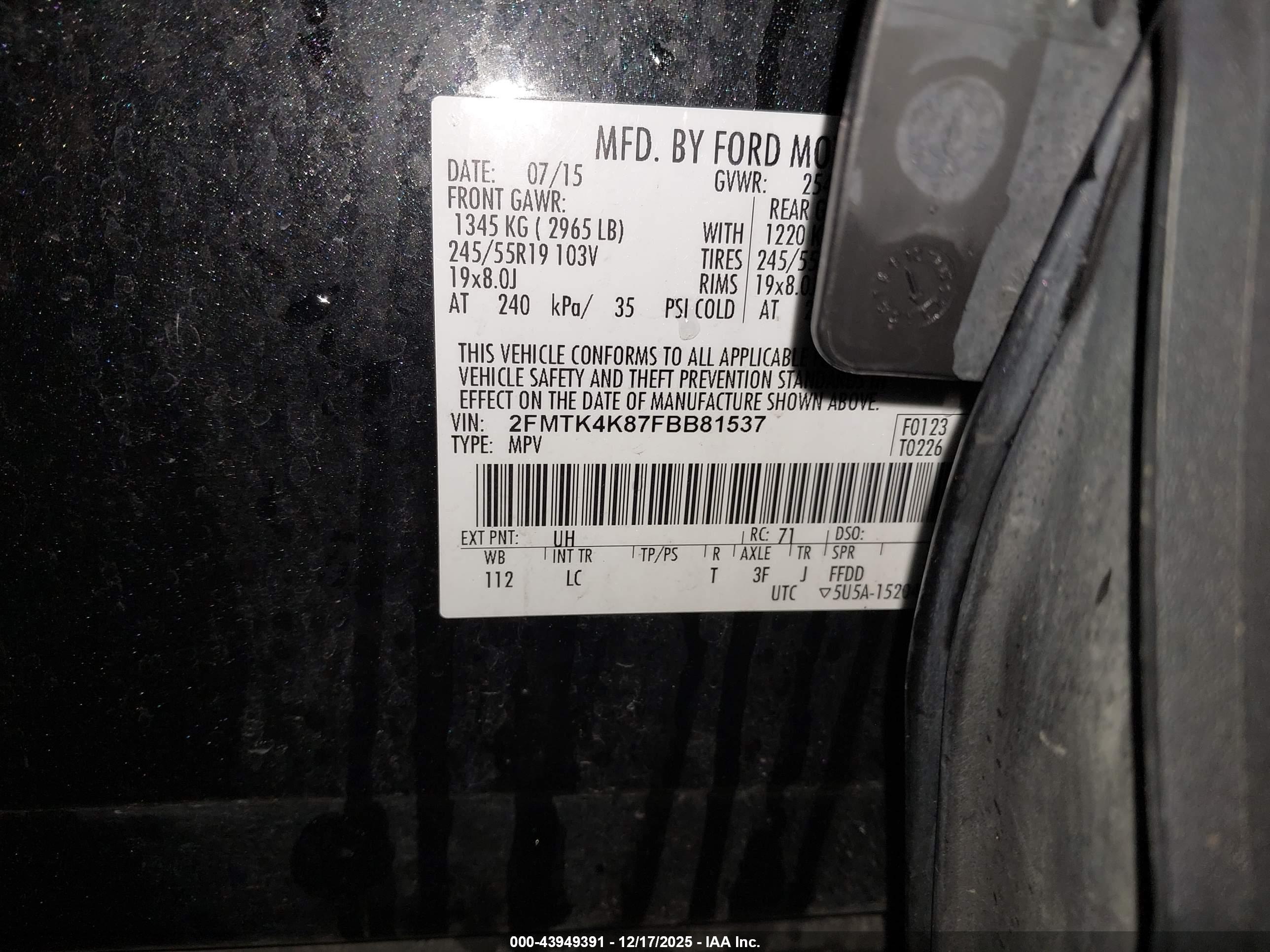 FORD EDGE image 9