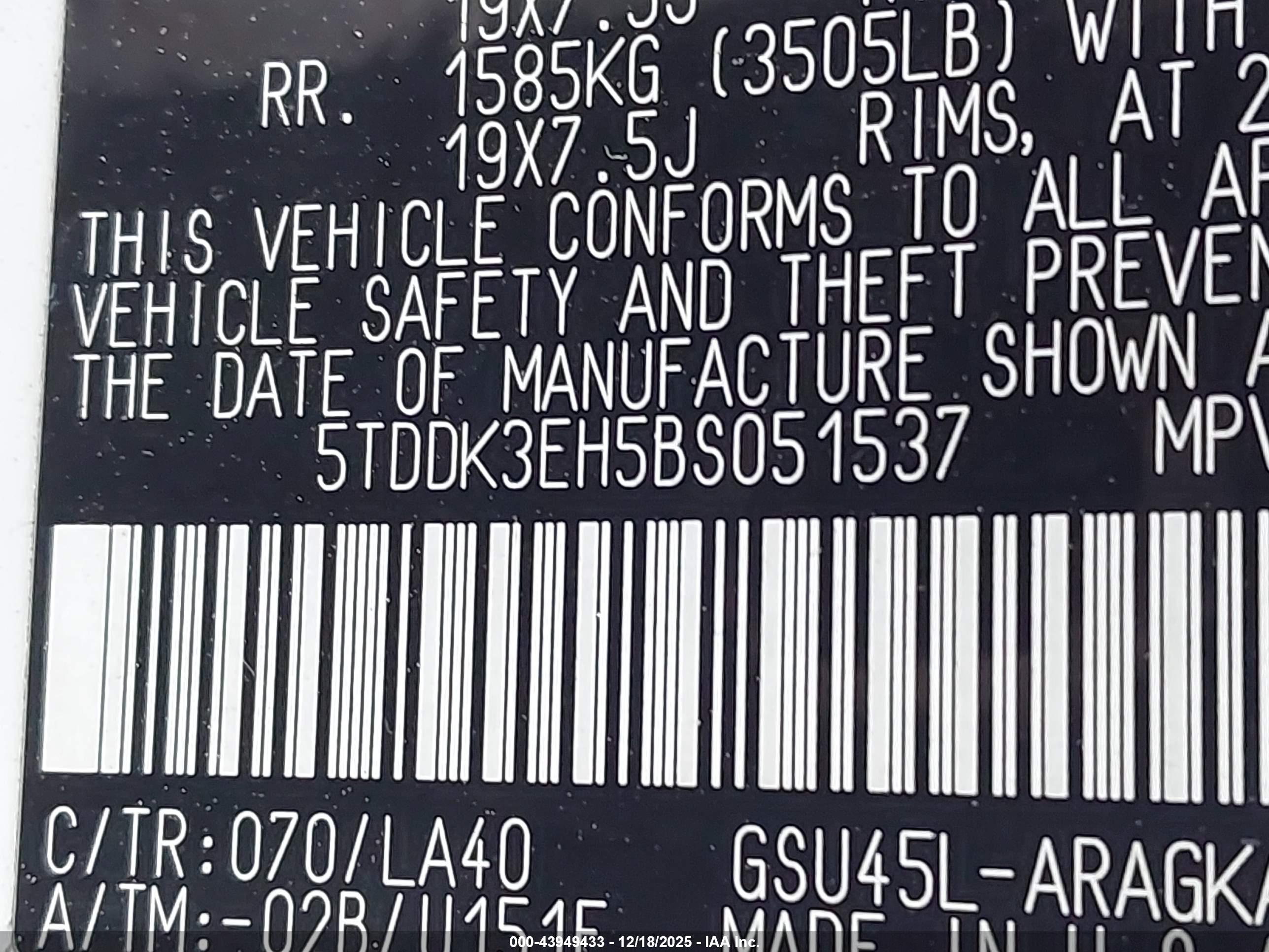 TOYOTA HIGHLANDER image 9