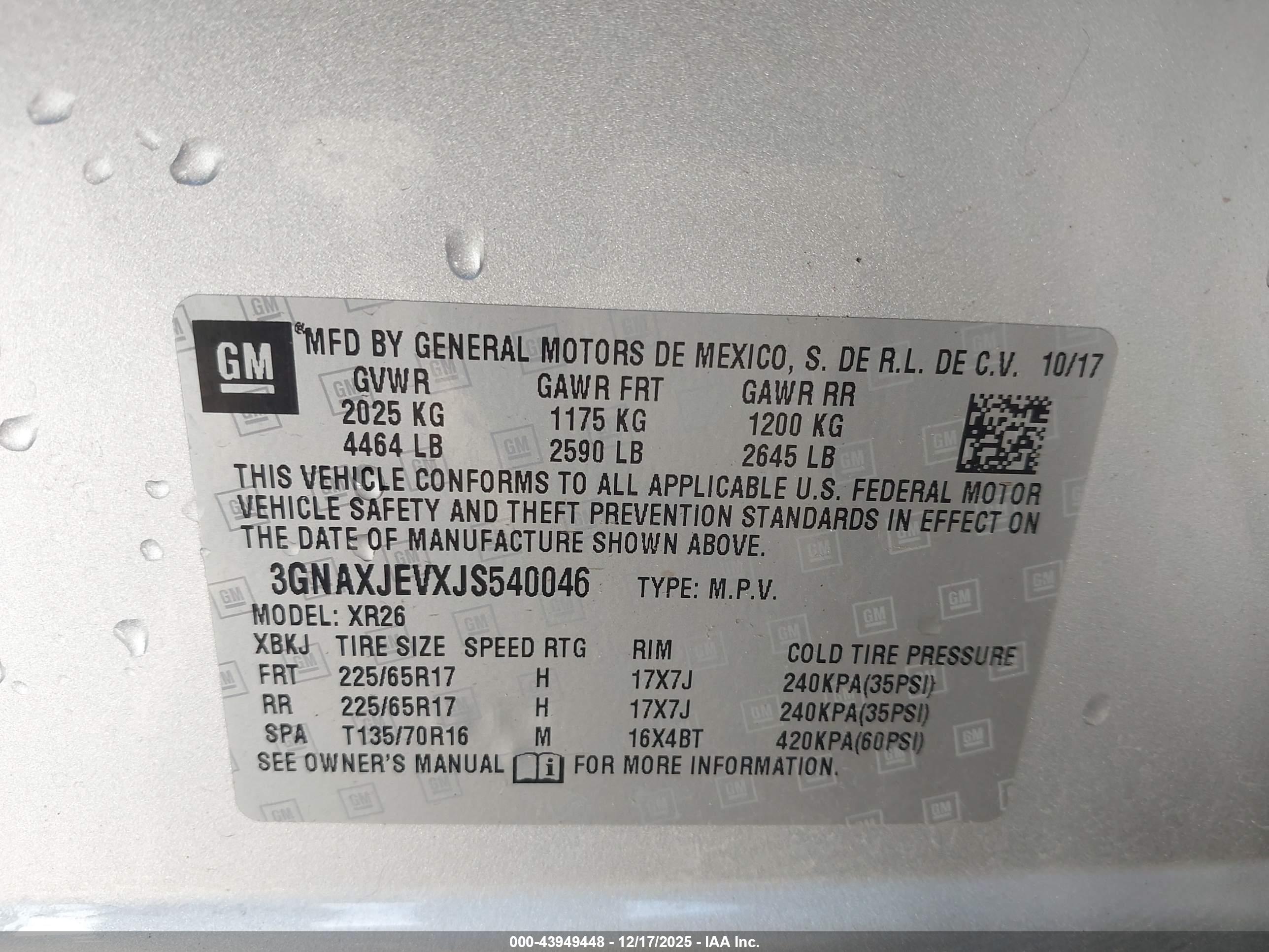 CHEVROLET EQUINOX image 9