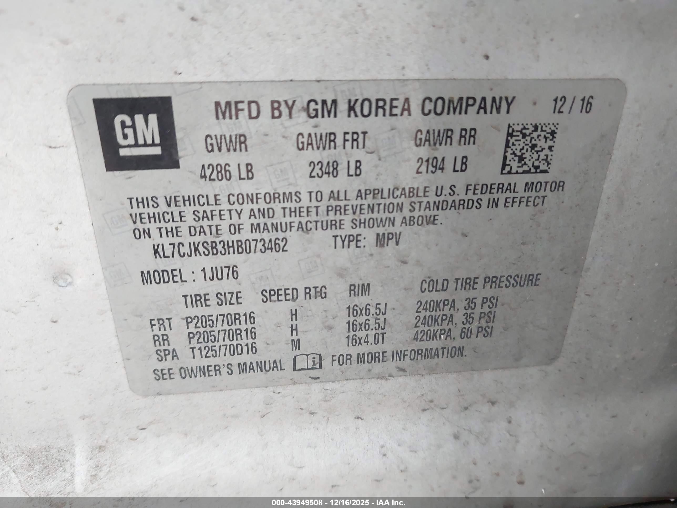 CHEVROLET TRAX image 9