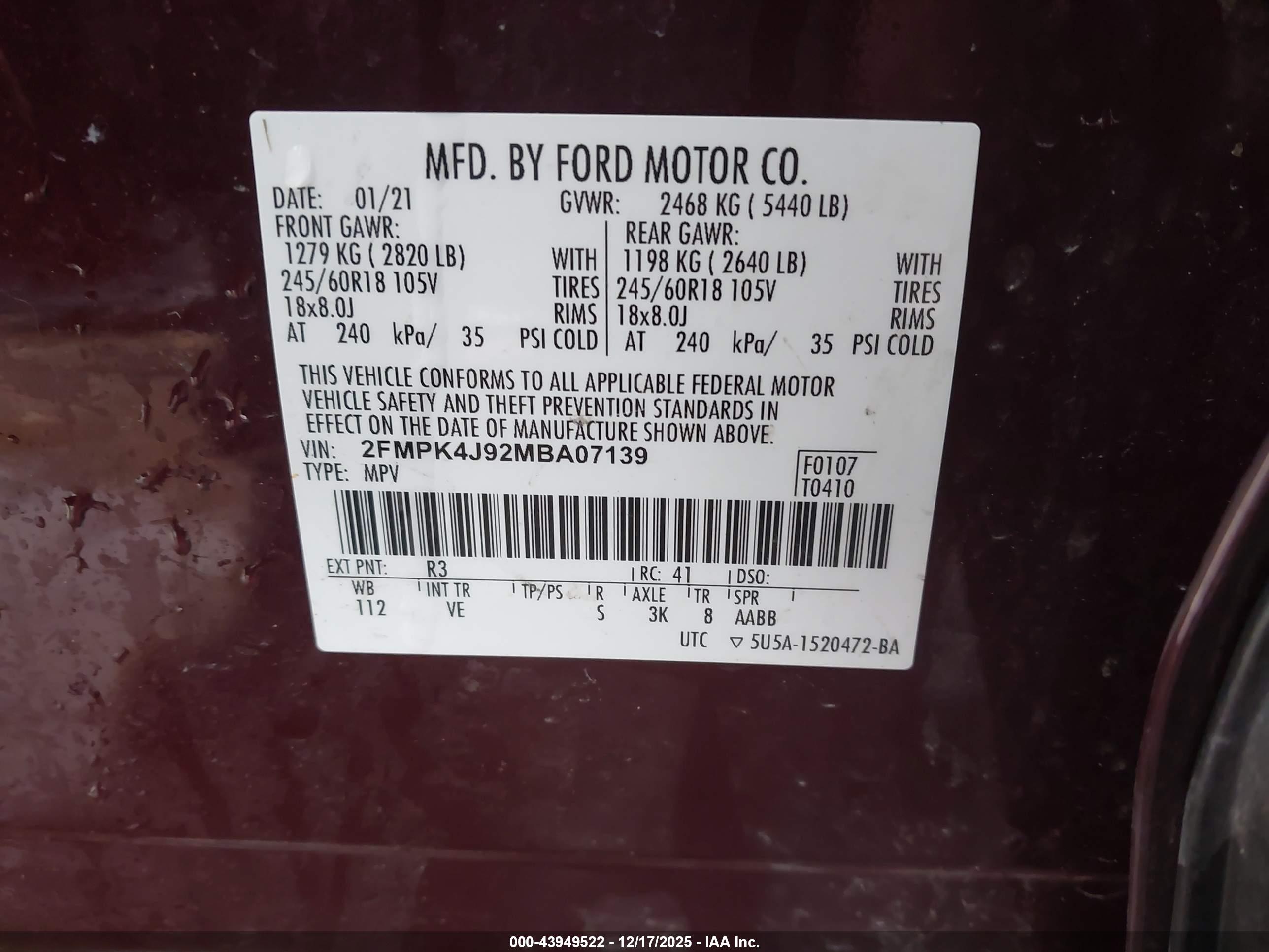 FORD EDGE image 9