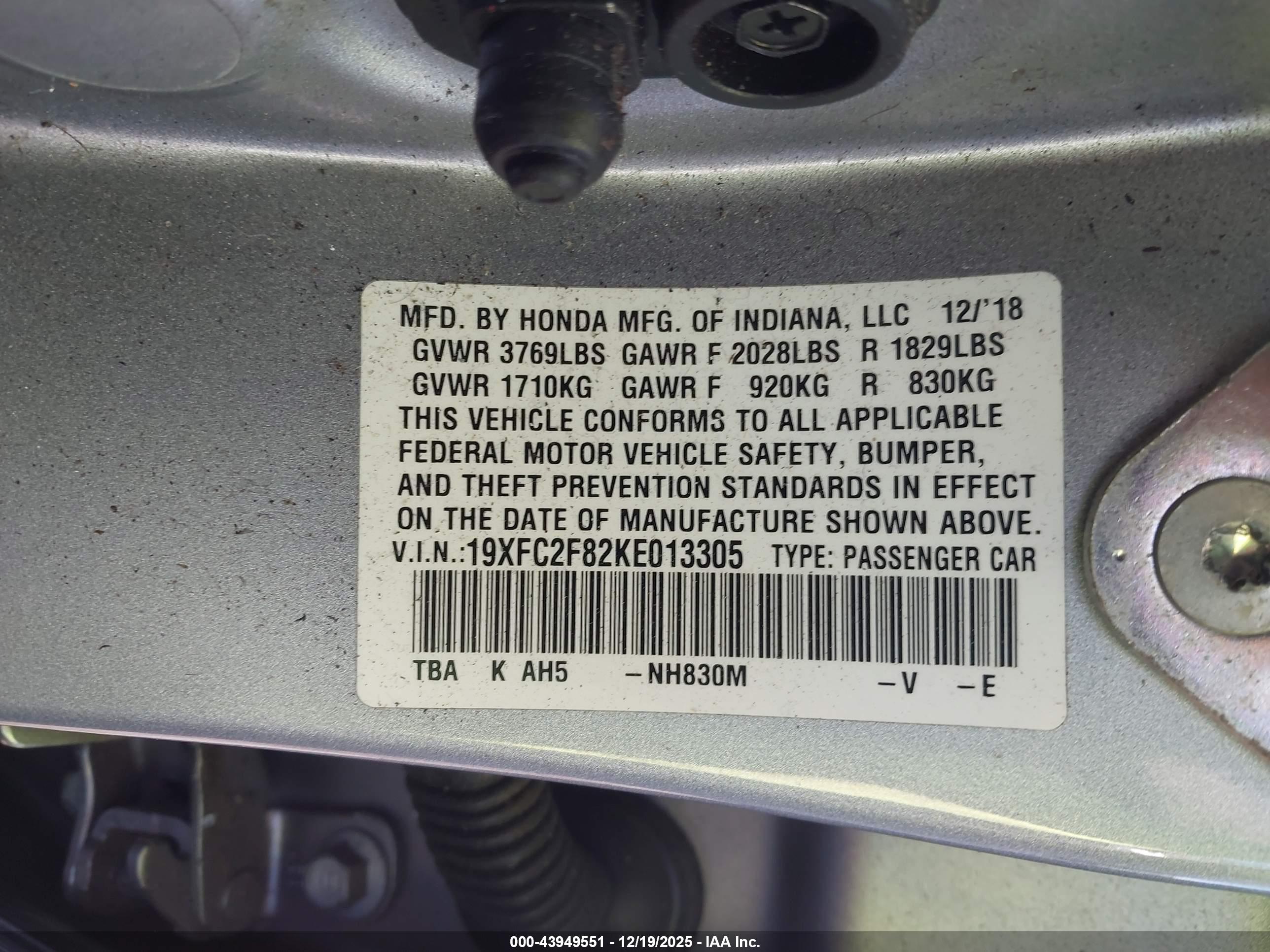 HONDA CIVIC image 9